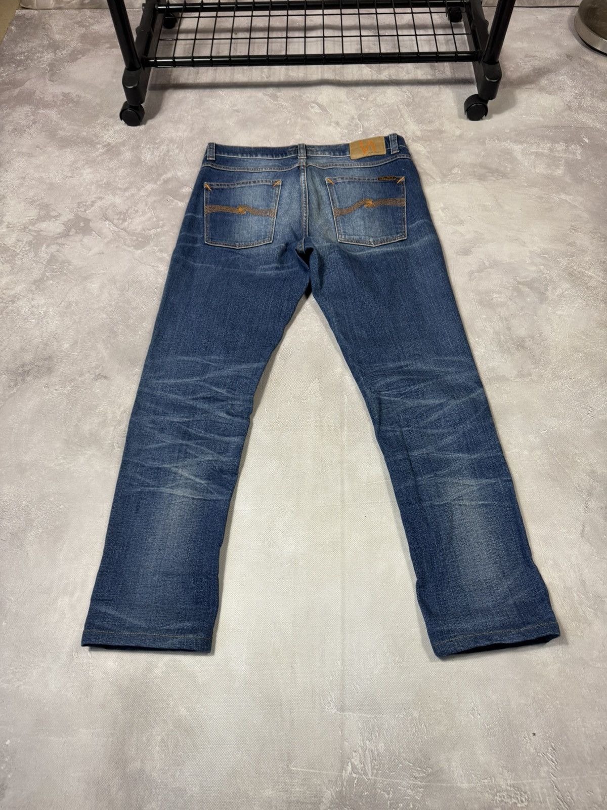 Nudie Jeans Vintage Nudie Jeans Lean Dean Japanese Denim Pants Size US 31 - 2 Thumbnail