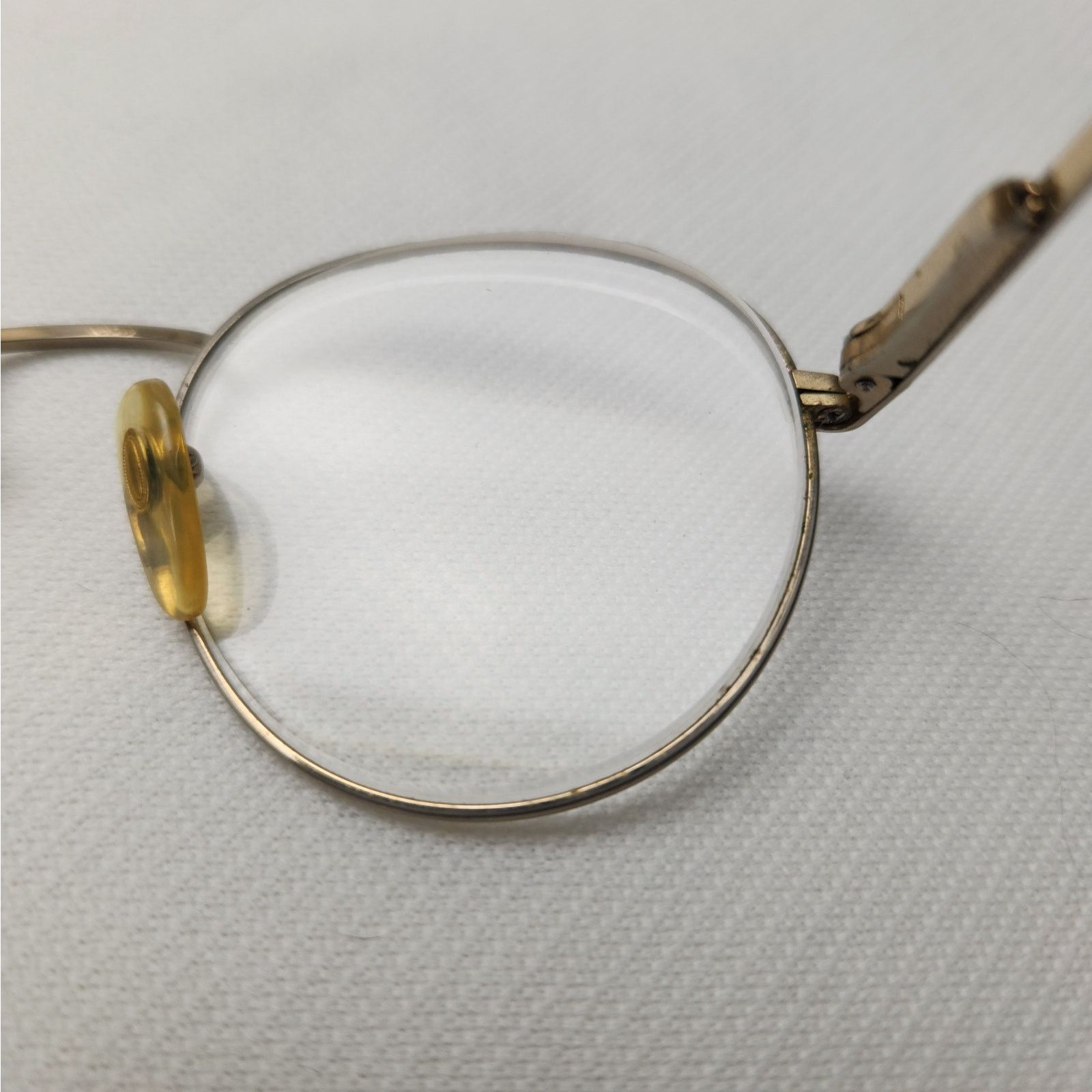 Perry Ellis Vintage Perry Ellis Glasses Frames Silver Round Oval Women's Size ONE SIZE - 4 Thumbnail