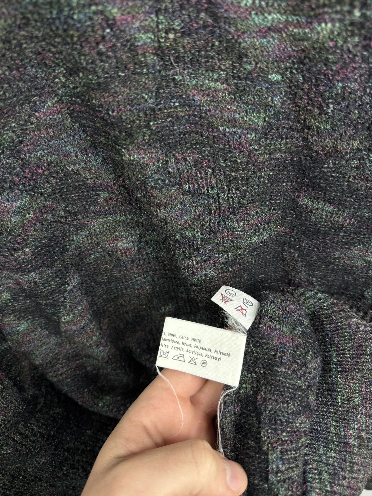 Missoni 🇮🇹 Vintage 80s Missoni Sport Sweater Made in Italy Rare Retro Size US L / EU 52-54 / 3 - 8 Thumbnail