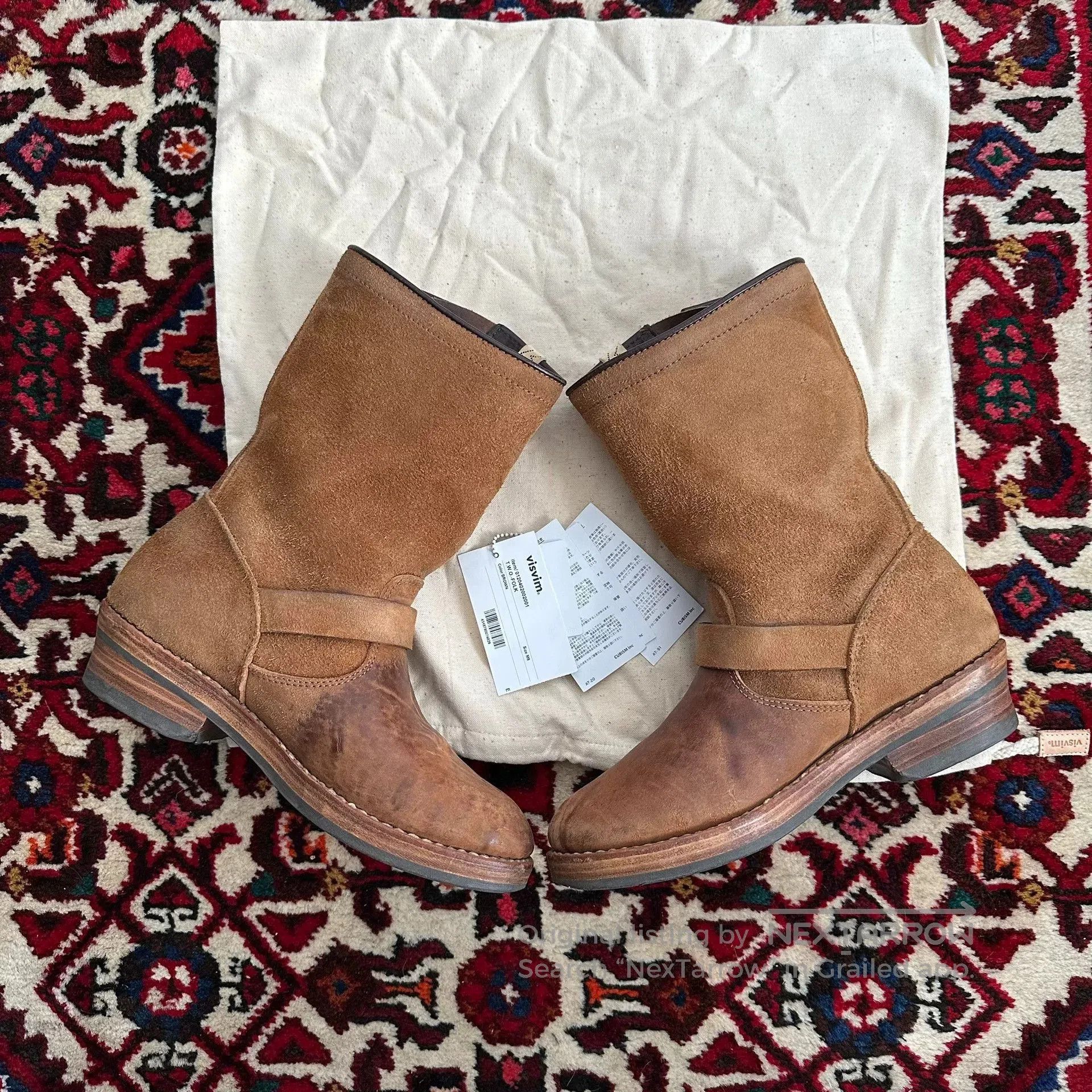 Visvim visvim t.w.o engineer boots size 8. Size US 8 / EU 41 - 5 Thumbnail