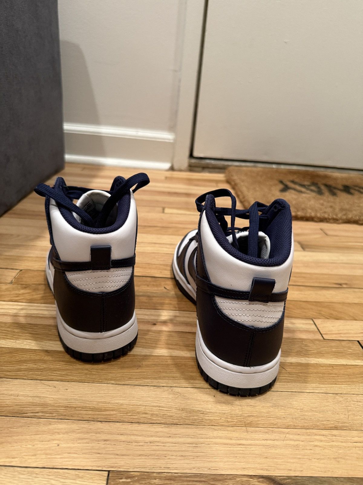 Nike Nike Dunk High Championship Navy Size US 8.5 / EU 41-42 - 6 Thumbnail