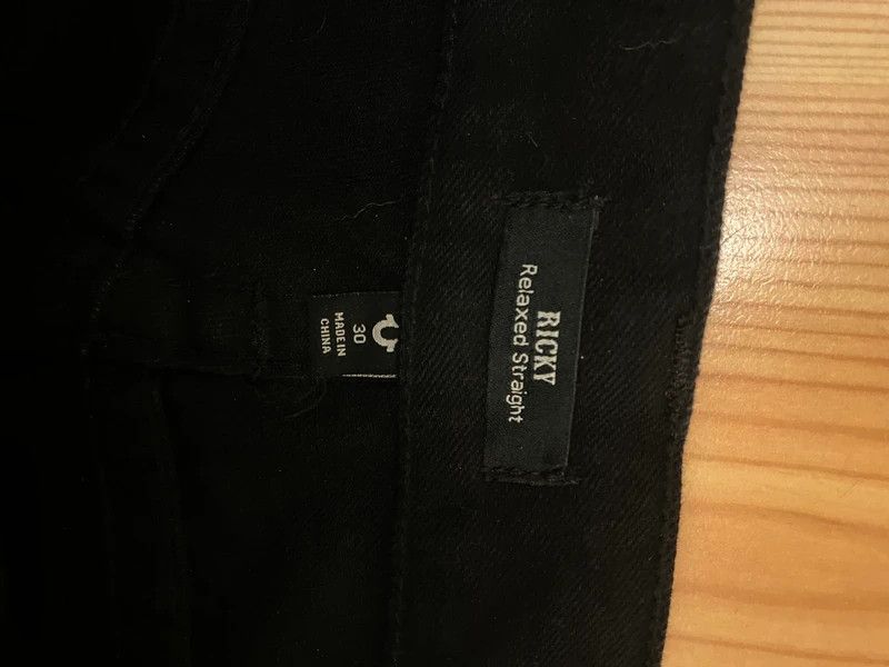 True Religion True Religion Black Rhinestone Jeans Size US 30 / EU 46 - 5 Thumbnail