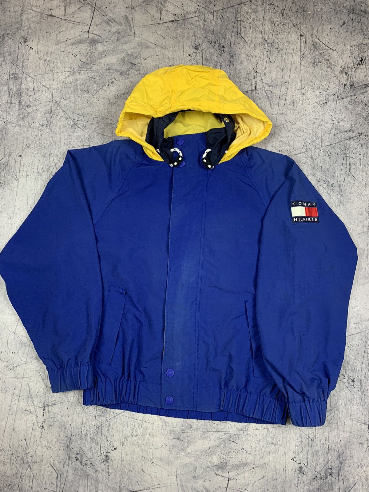 Tommy Hilfiger Vintage Tommy Hilfiger Sailing Jacket Nylon Blue Size M Zip Size US M / EU 48-50 / 2 - 10 Thumbnail