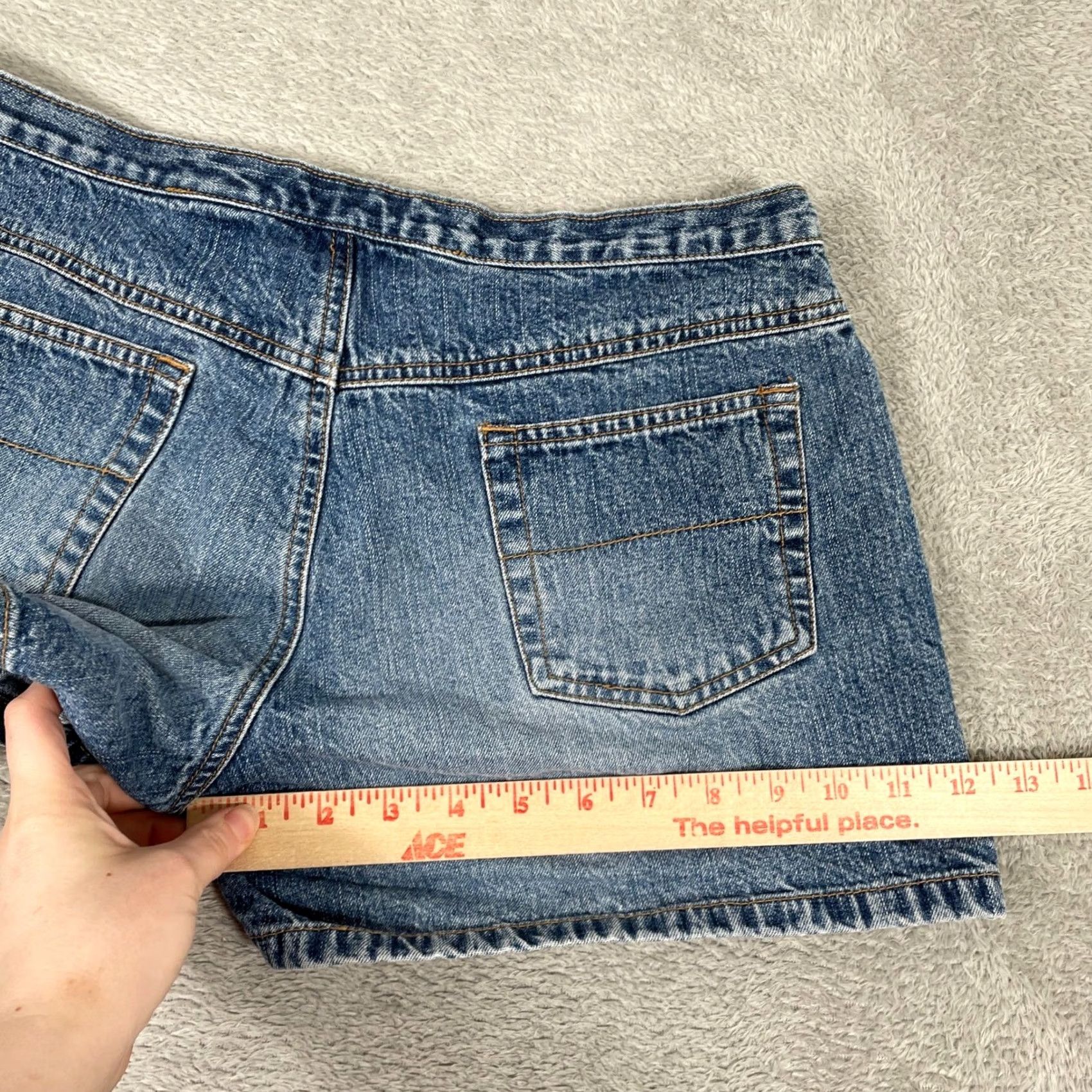 Vintage VINTAGE Canyon River Blues Shorts Womens 9 Blue Denim Carpenter Utility Y2K Size 30" / US 8 / IT 44 - 7 Thumbnail