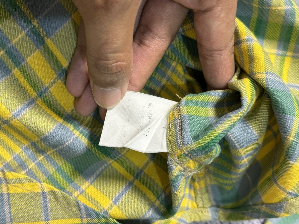 If Six Was Nine Hysteric Glamour Flanel Shirt Pocket Yellow Size US S / EU 44-46 / 1 - 6 Thumbnail