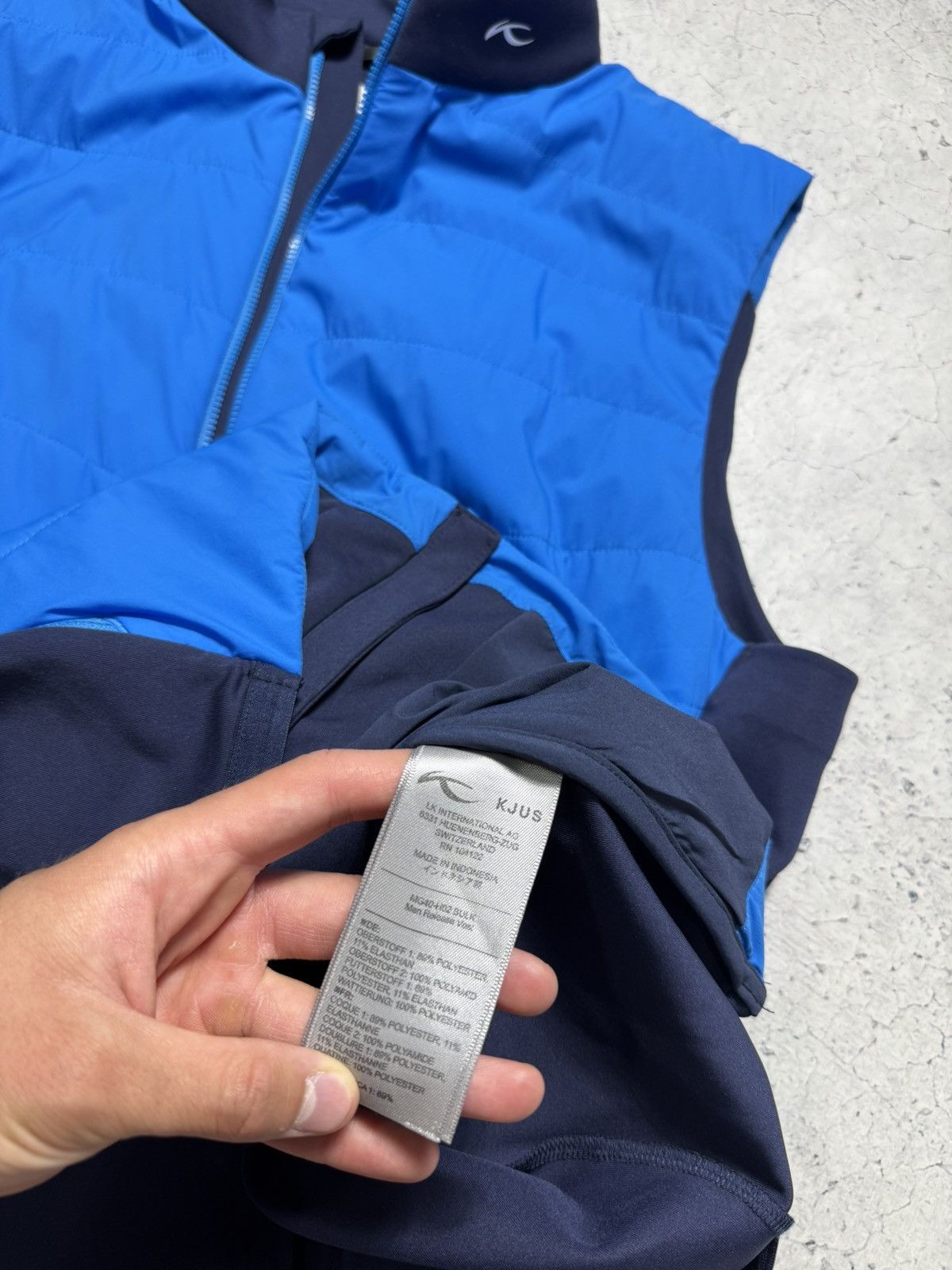 KJUS Kjus Outdoor Vest Jacket Nylon Size US XL / EU 56 / 4 - 8 Thumbnail