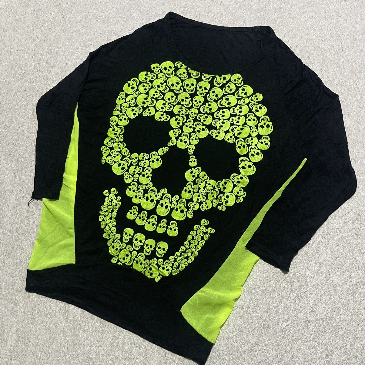 Hysteric Glamour Y2K LONG SLEEVE TSHIRT SKULL BIG LOGO STYLE Size US L / EU 52-54 / 3 - 2 Thumbnail