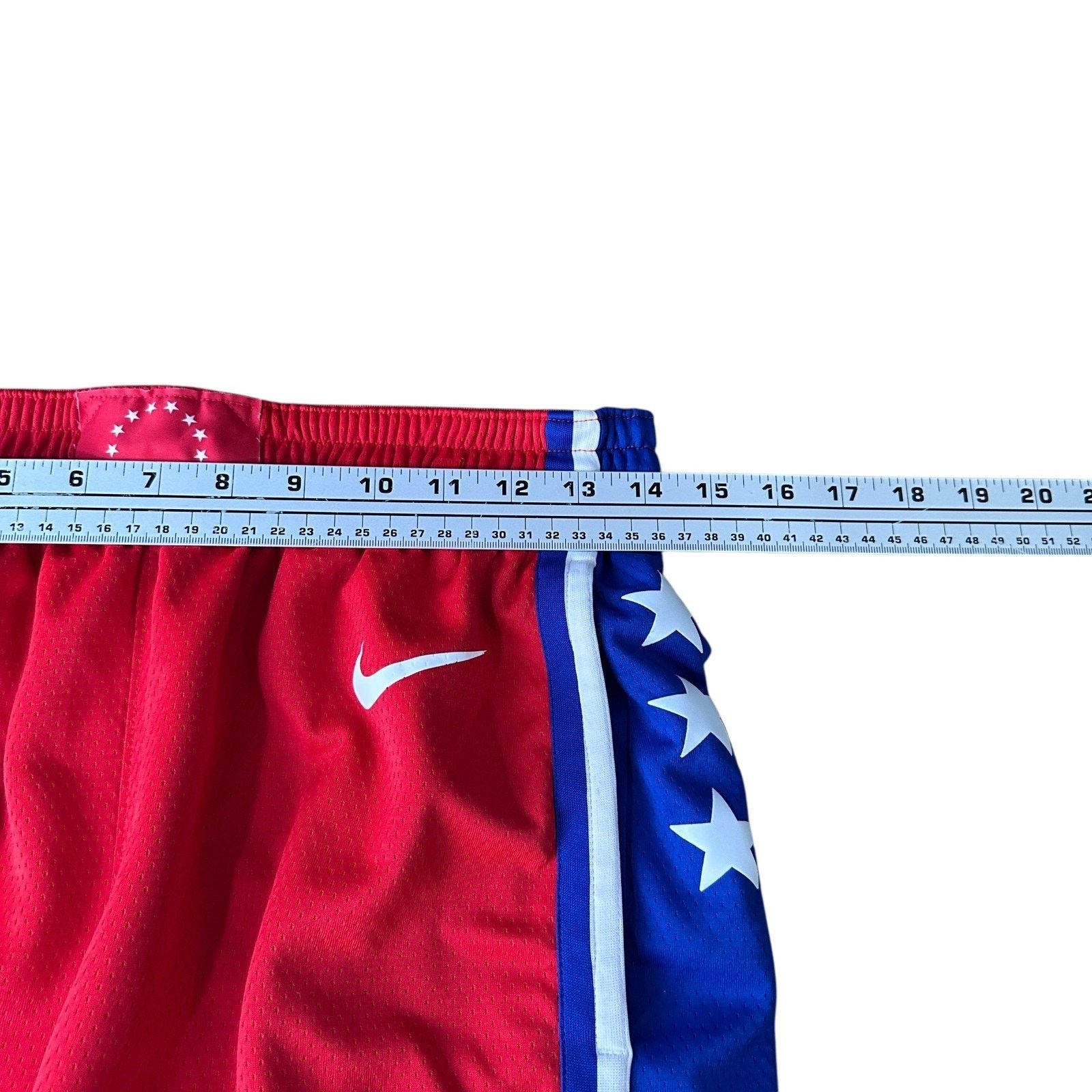 Nike Nike Engineered NBA Philadelphia 76ers Basketball Shorts Men Size US 34 / EU 50 - 9 Thumbnail
