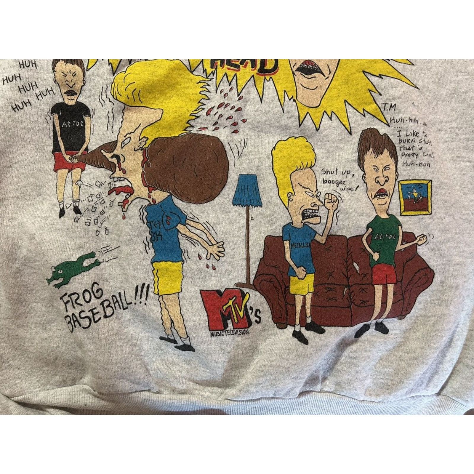Vintage Vintage Bootleg Beavis And Butt-Head Sweatshirt L NWOT Size US M / EU 48-50 / 2 - 4 Thumbnail