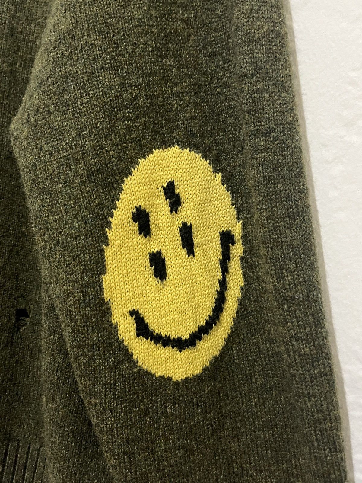Kapital Kapital Smiley Heavy Wool Knit Sweater Size US L / EU 52-54 / 3 - 4 Thumbnail
