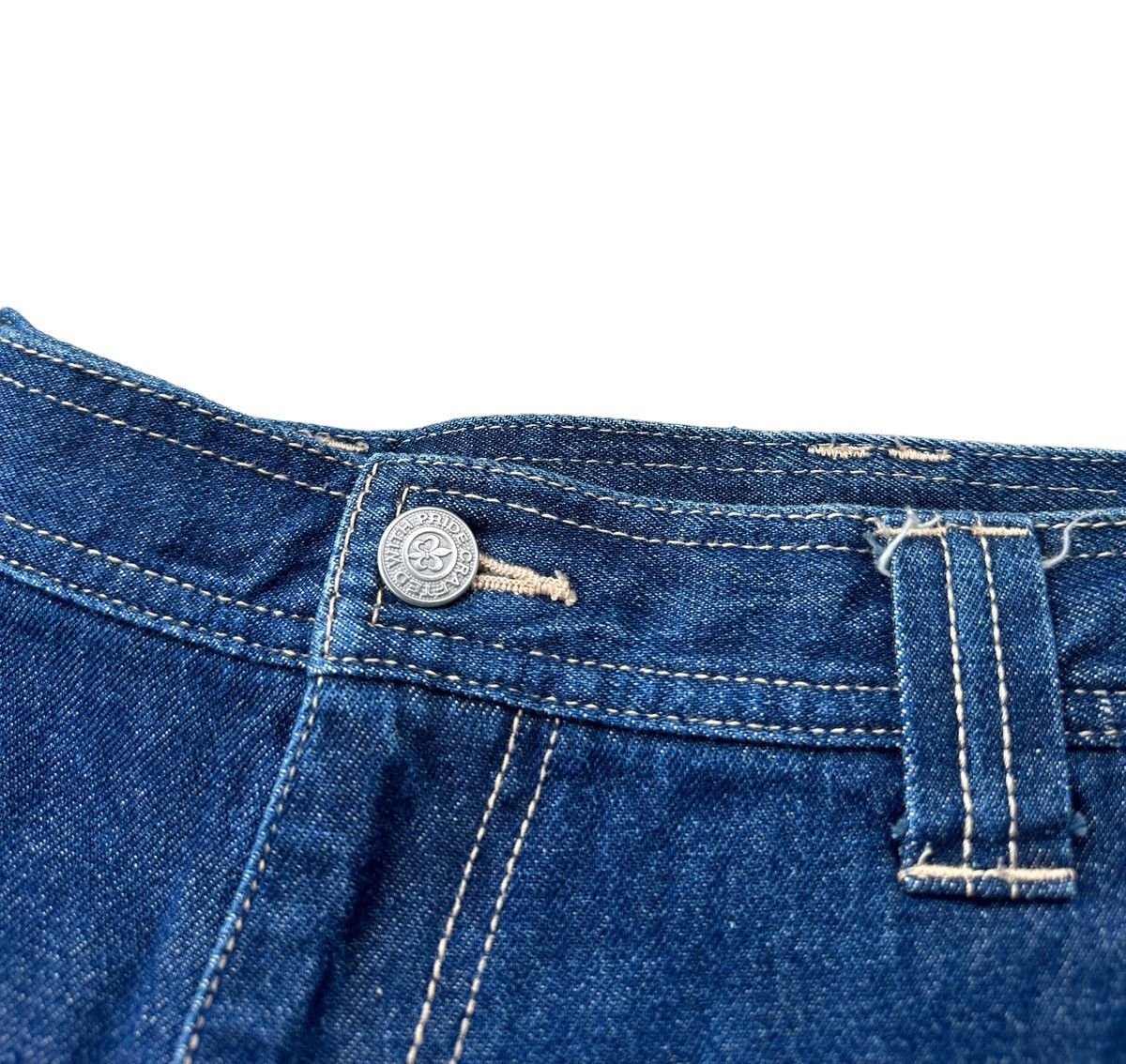 Japanese Brand jeans short pants Size US 33 - 2 Thumbnail