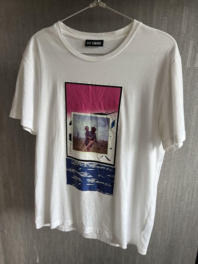 image of Raf Simons Japanese Movie Tee in White, Men's (Size Medium)