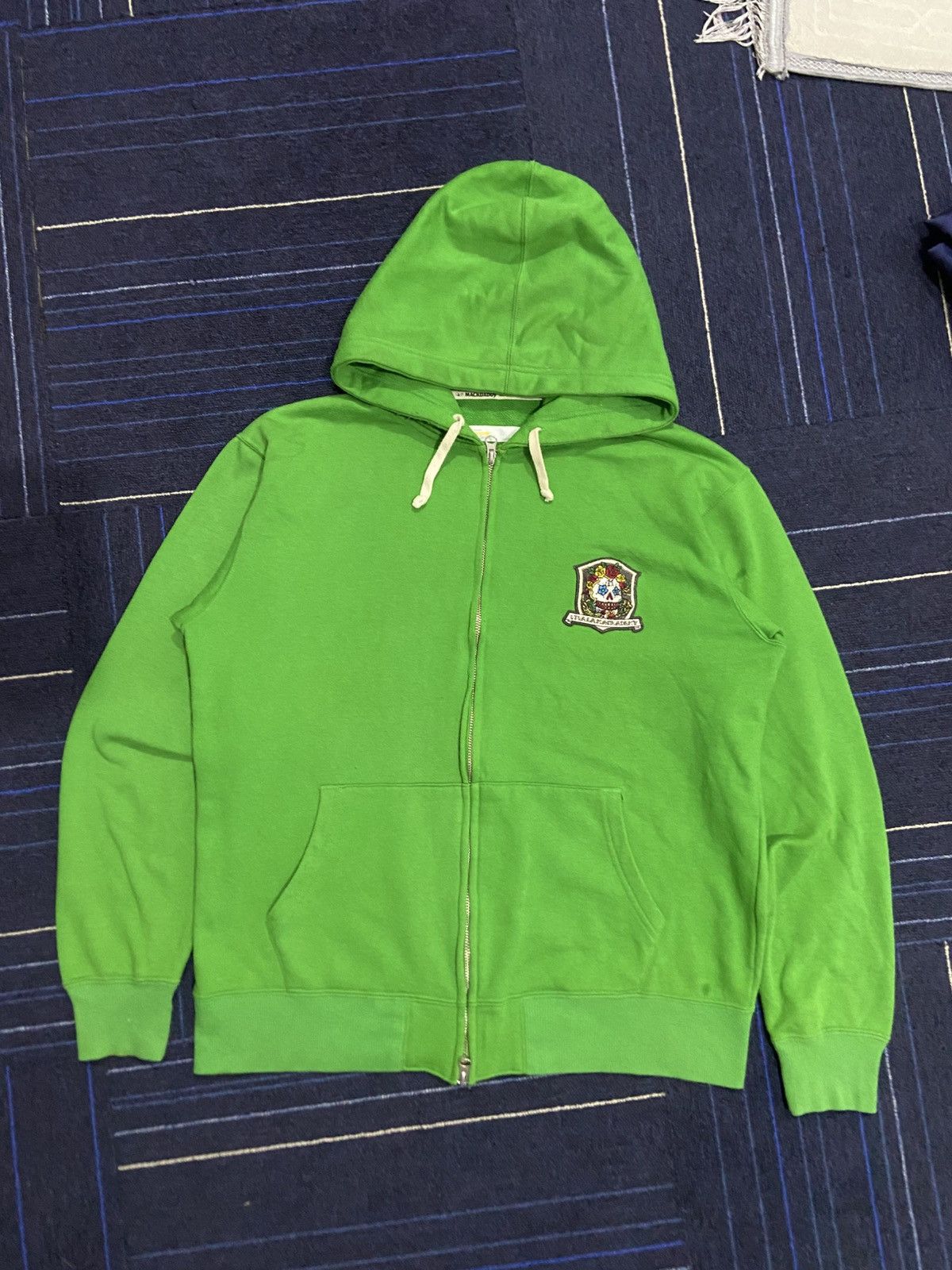 Japanese Brand Mackdaddy funny face hooded zipper jacket Size US L / EU 52-54 / 3 - 1 Thumbnail