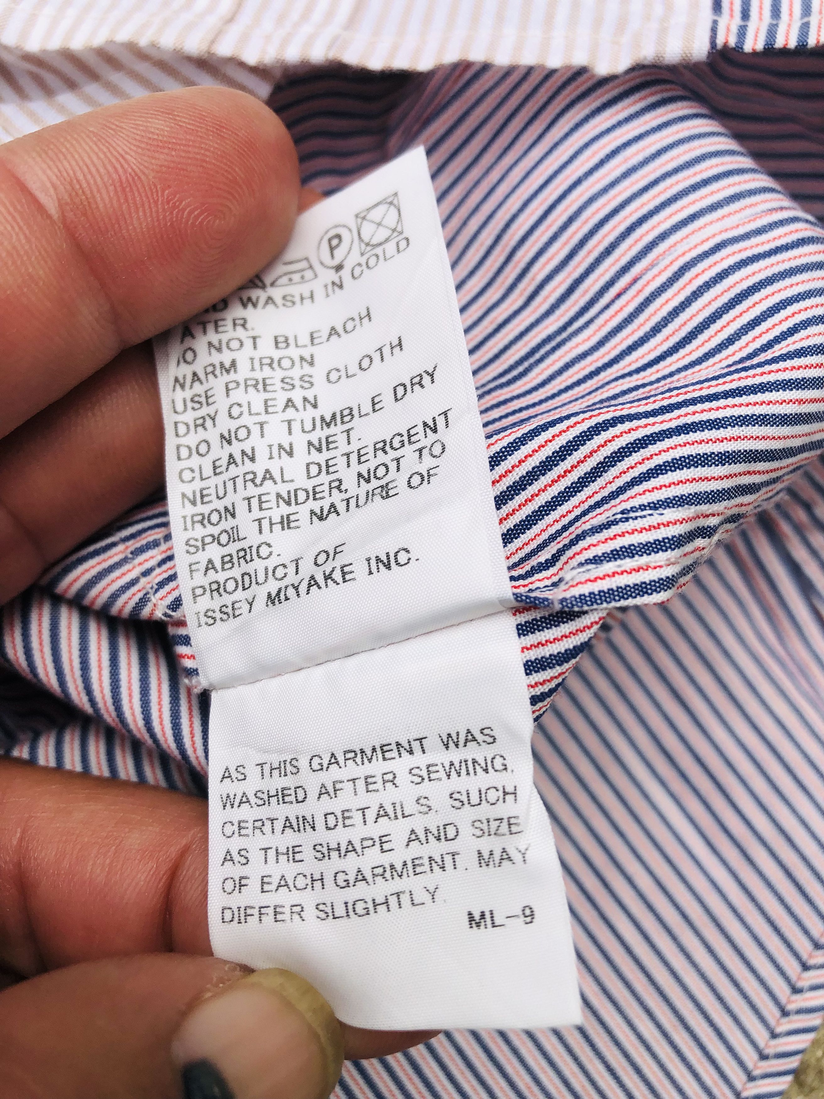 Issey Miyake Vintage issey miyake shirt Size US M / EU 48-50 / 2 - 5 Thumbnail