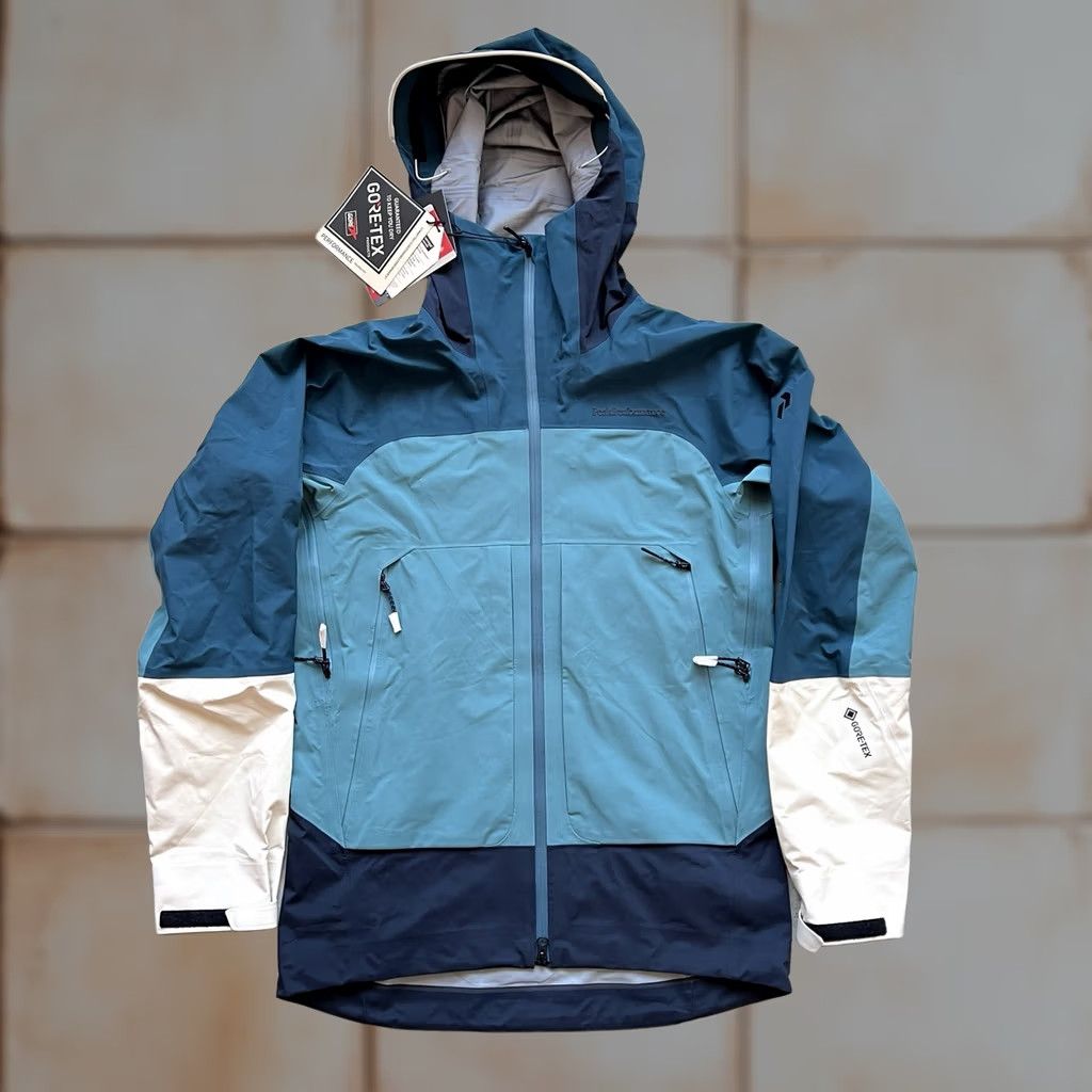 Peak Performance PEAK PERFORMANCE VISLIGHT GORE-TEX 3L SHELL JACKET MEN'S SIZE S Ski Boy/Adult? Size US S / EU 44-46 / 1 - 1 Thumbnail