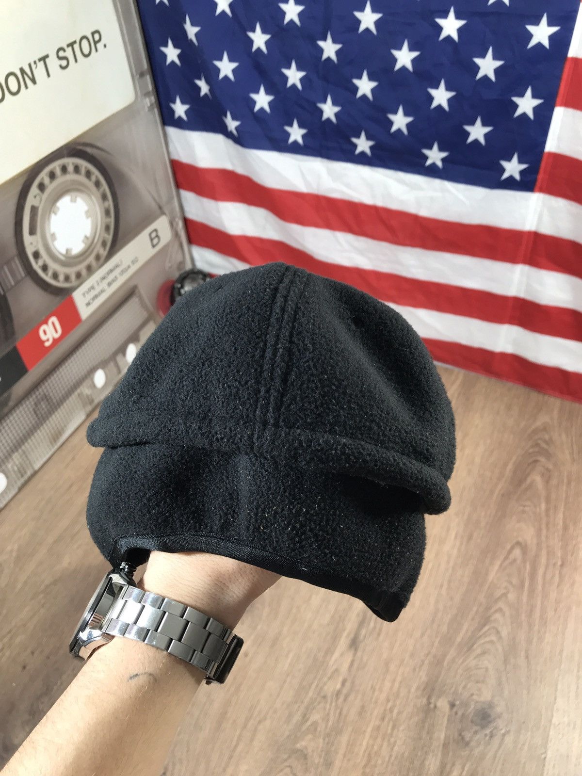 O'Neill × Vintage Vintage Oneill Fleece Cap Size ONE SIZE - 6 Thumbnail