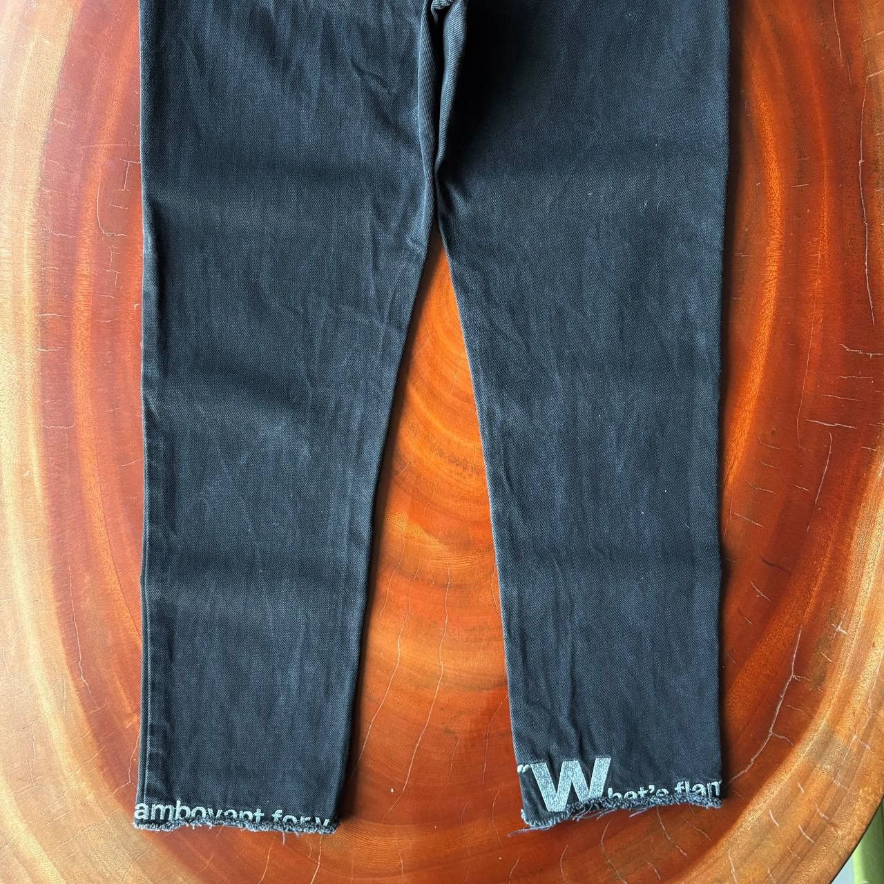Maison Margiela Maison Martin Margiela Paris MM6 Black Denim Jeans Size US 29 - 6 Thumbnail