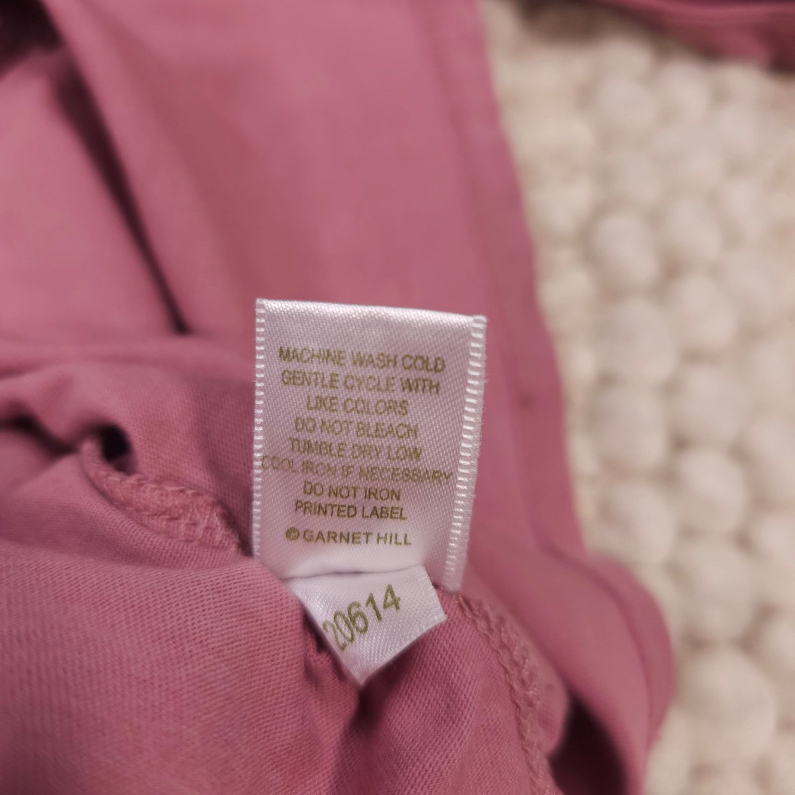 Other Garnet Hill Folkloric Embroidered Cotton Tee Mauve Pink M Size M / US 6-8 / IT 42-44 - 7 Thumbnail