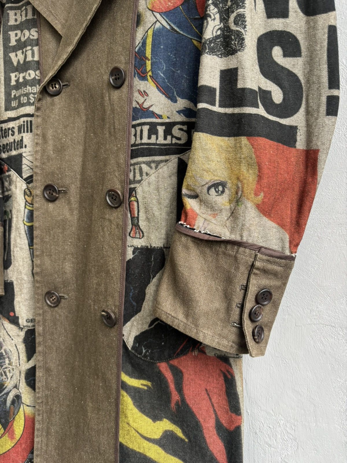 Yohji Yamamoto Yohji Yamamoto x Shotaro Ishinomori AW2007 Cyborg 009 coat Size US M / EU 48-50 / 2 - 6 Thumbnail