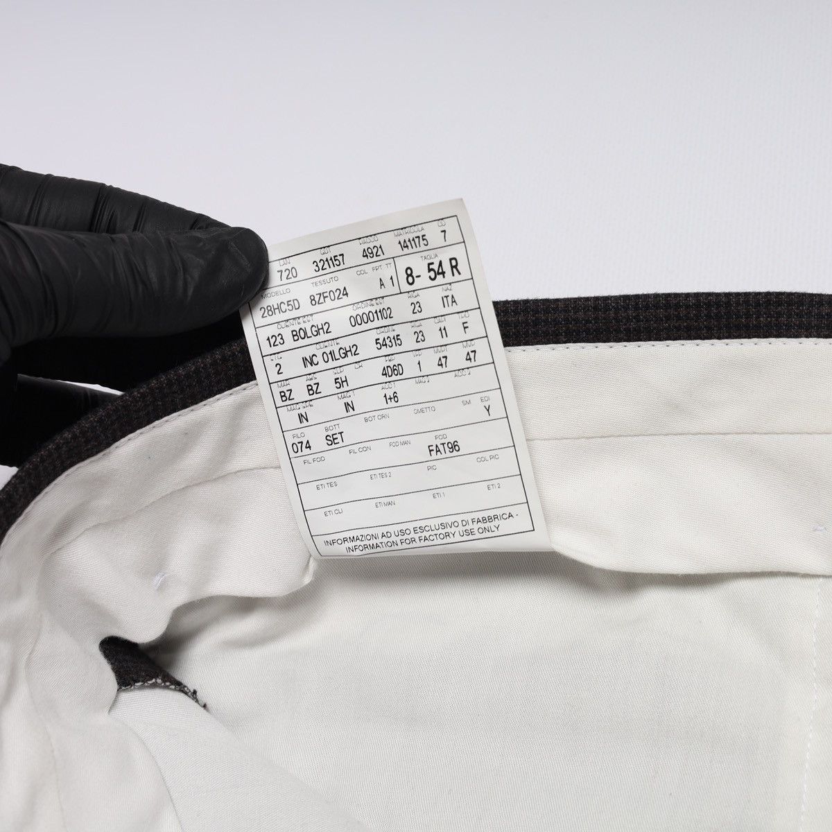 Ermenegildo Zegna Ermenegildo Zegna Brown Abito Suit Wool Cotton Blazer Pants Size 44R - 25 Thumbnail