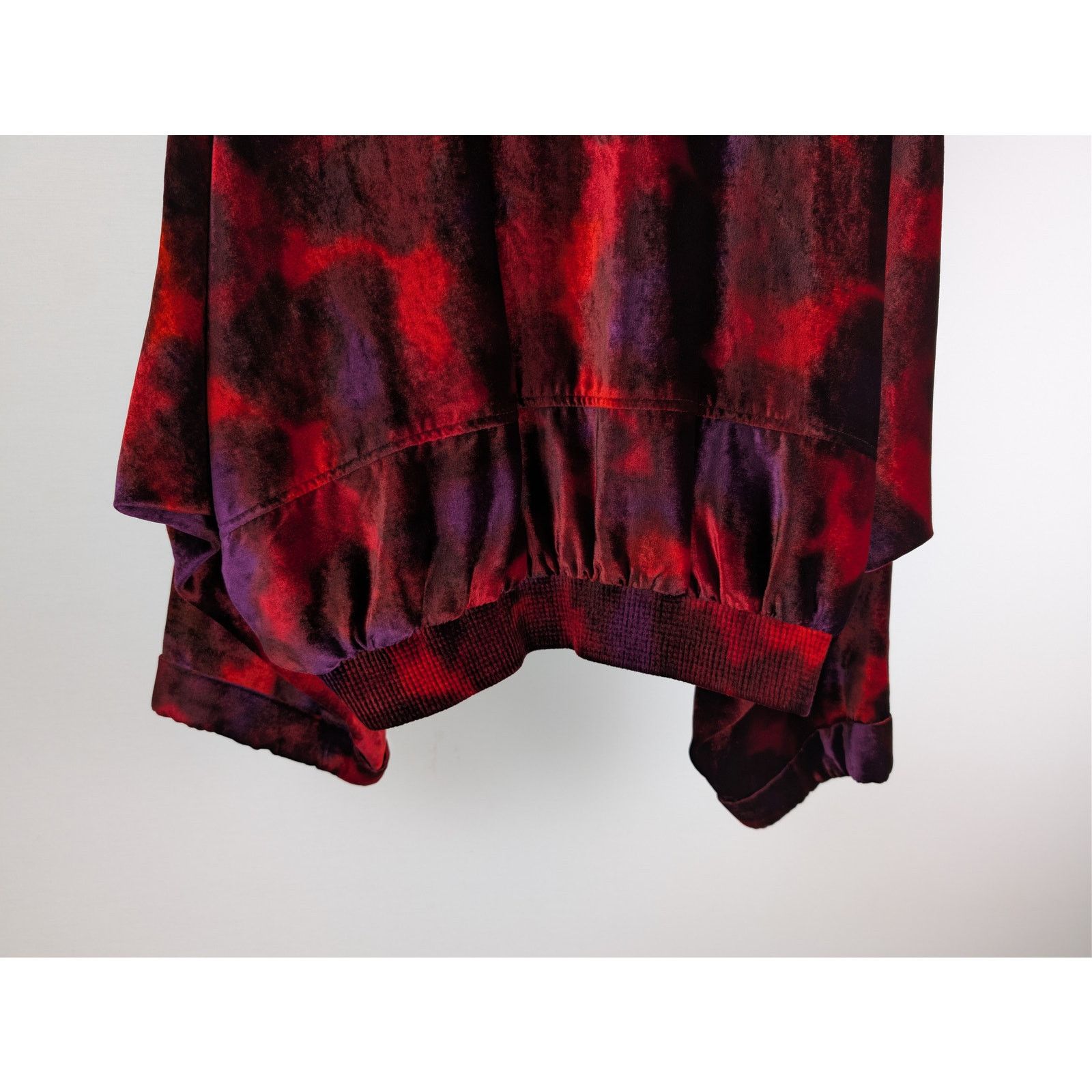 Saint Laurent Paris o1rshd1 Velours Liquide Ombre Jacket in Rouge Rose Size US L / EU 52-54 / 3 - 13 Thumbnail