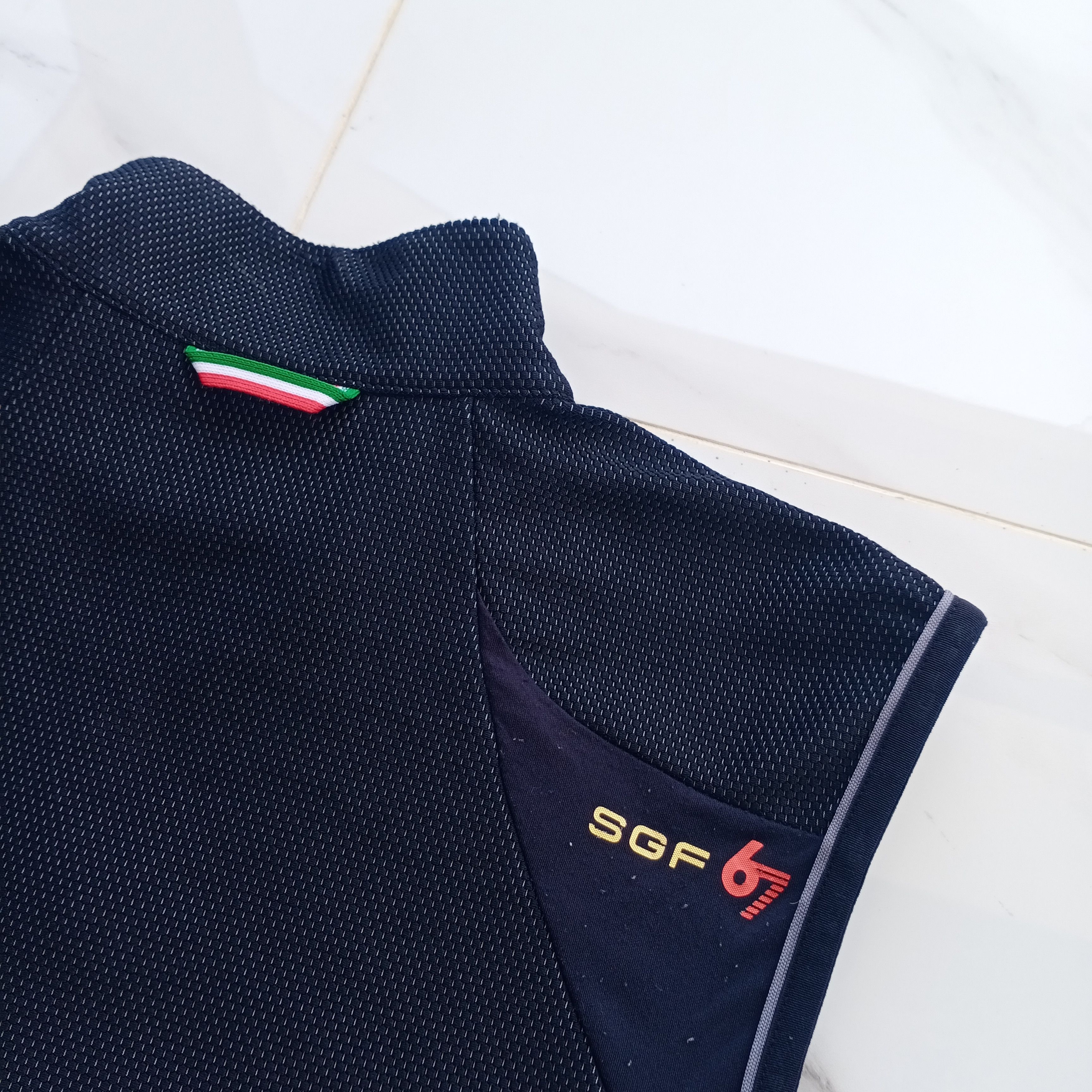 Lamborghini × Mercedes-Benz × Vintage Automobil Lamborghini Vest Work Jacket Black SGF 67 Size US S / EU 44-46 / 1 - 7 Thumbnail