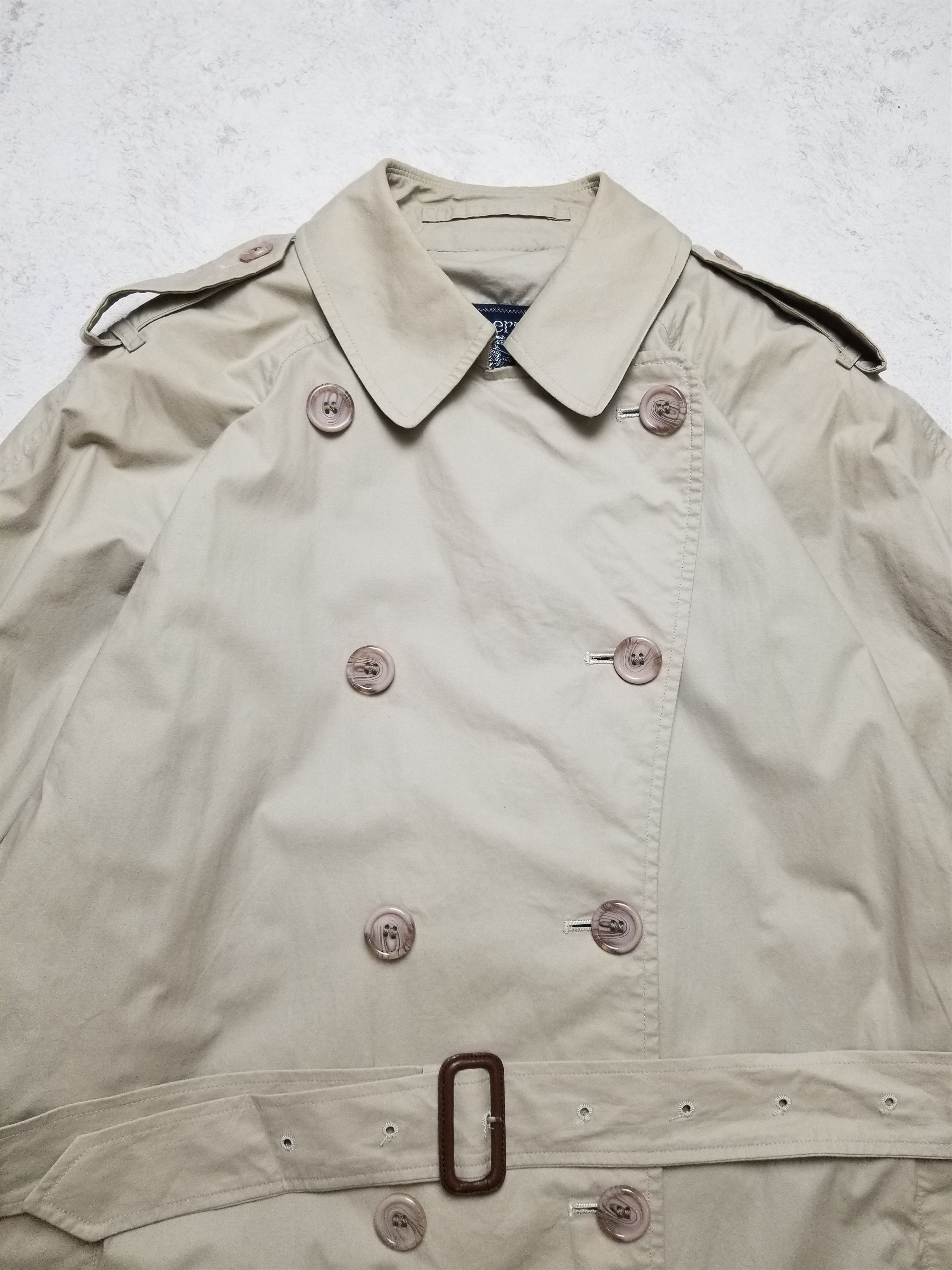 Burberry Burberrys Exlong 100% Cotton Duble Blessted Trench Coat Size M / US 6-8 / IT 42-44 - 14 Thumbnail