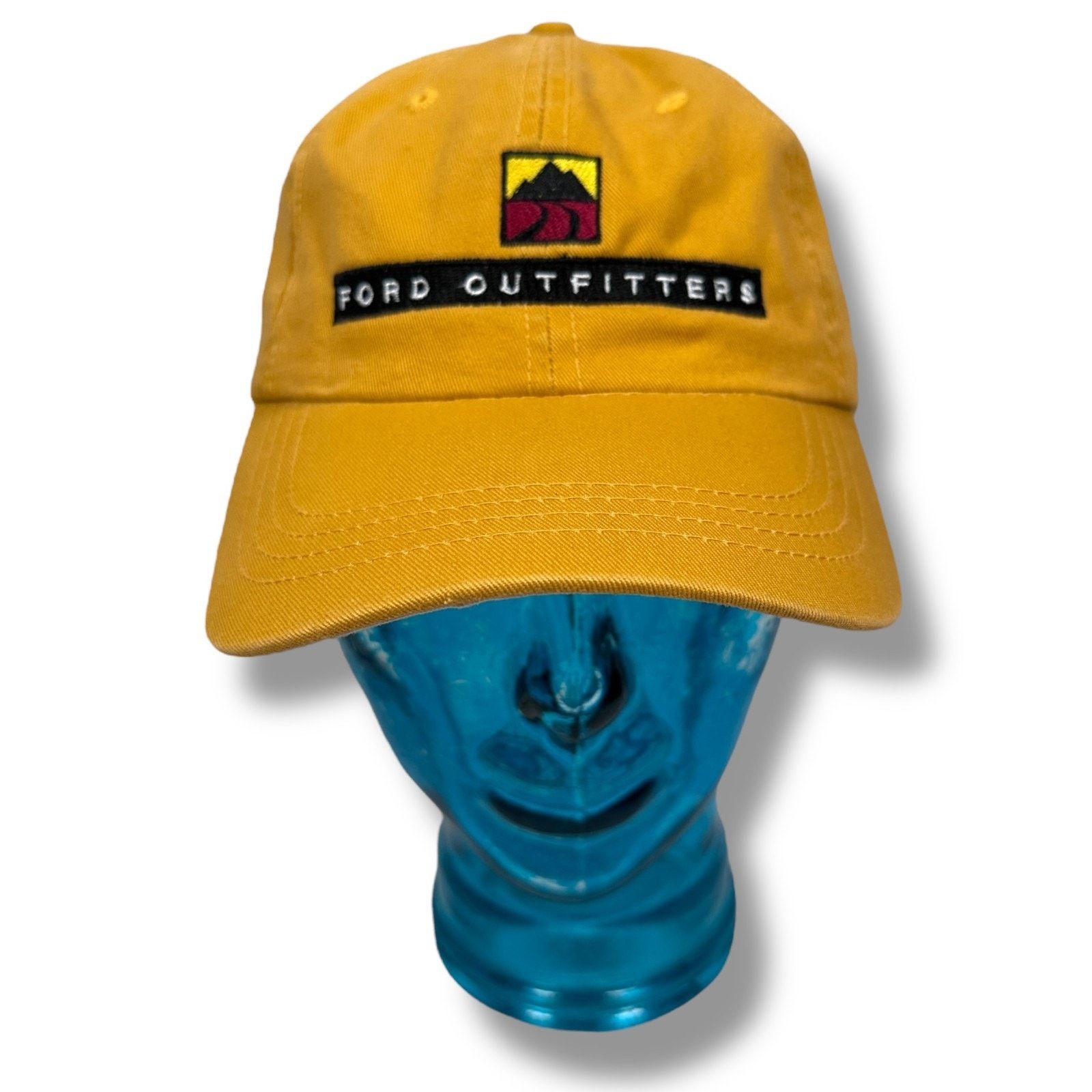 Other VTG Ford Outfitters Strapback Dad Hat Burnt Yellow Adult New Size ONE SIZE - 1 Thumbnail