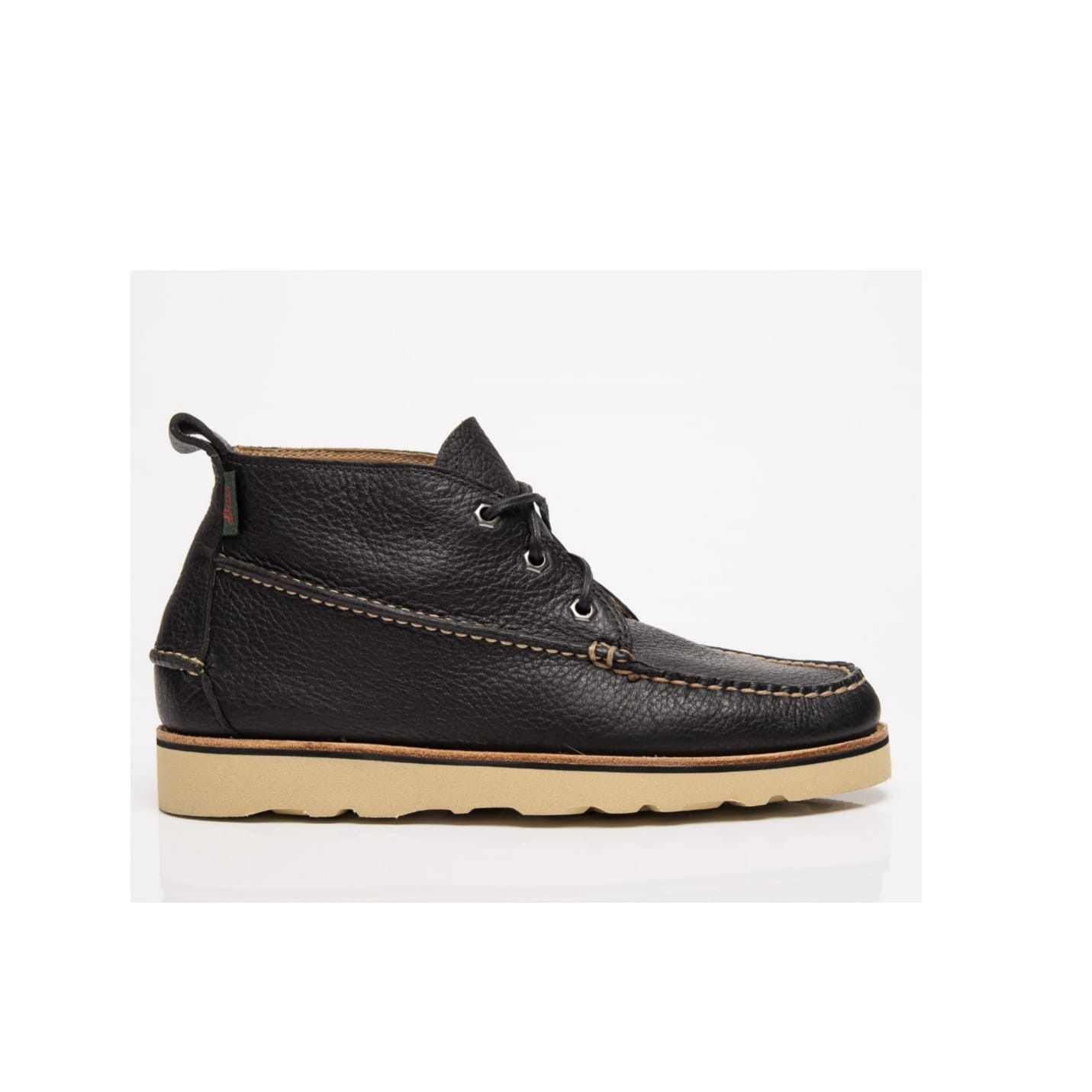 o1y0125 Leather Ankle Boots in Black