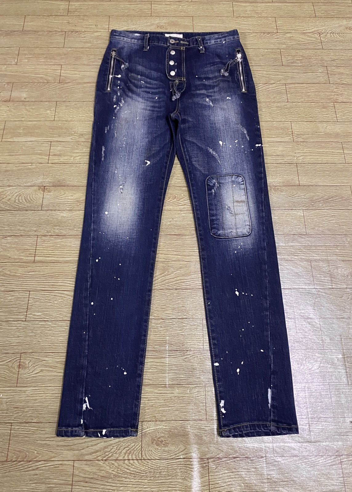 Japanese Brand Rare Design Vintage Japanese Brand By The Star Jeans 2000s Size US 32 / EU 48 - 1 Thumbnail