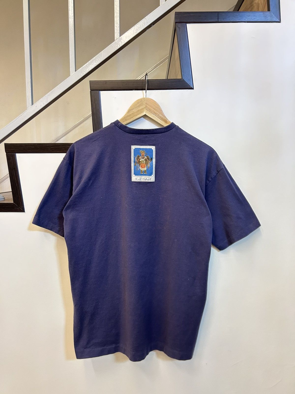 Helmut Lang 💥RARE 💥VINTAGE Karl Helmut "Rodeo" Graphic T-Shirt Size US M / EU 48-50 / 2 - 4 Thumbnail