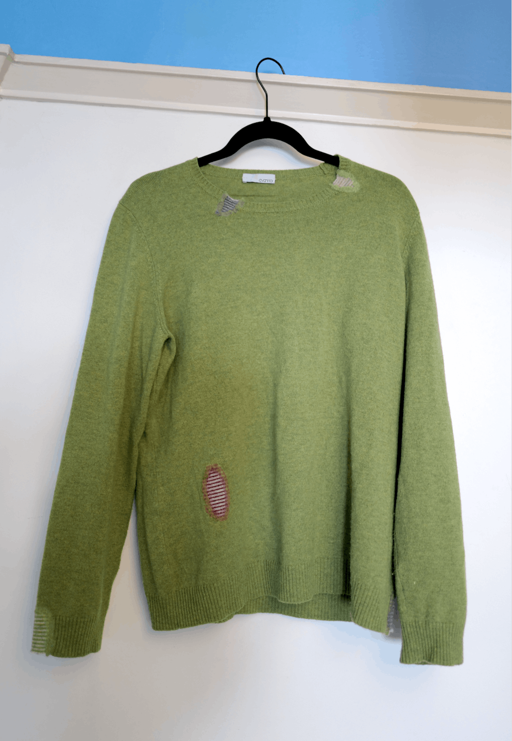 Patchwork Cashmere Sweater