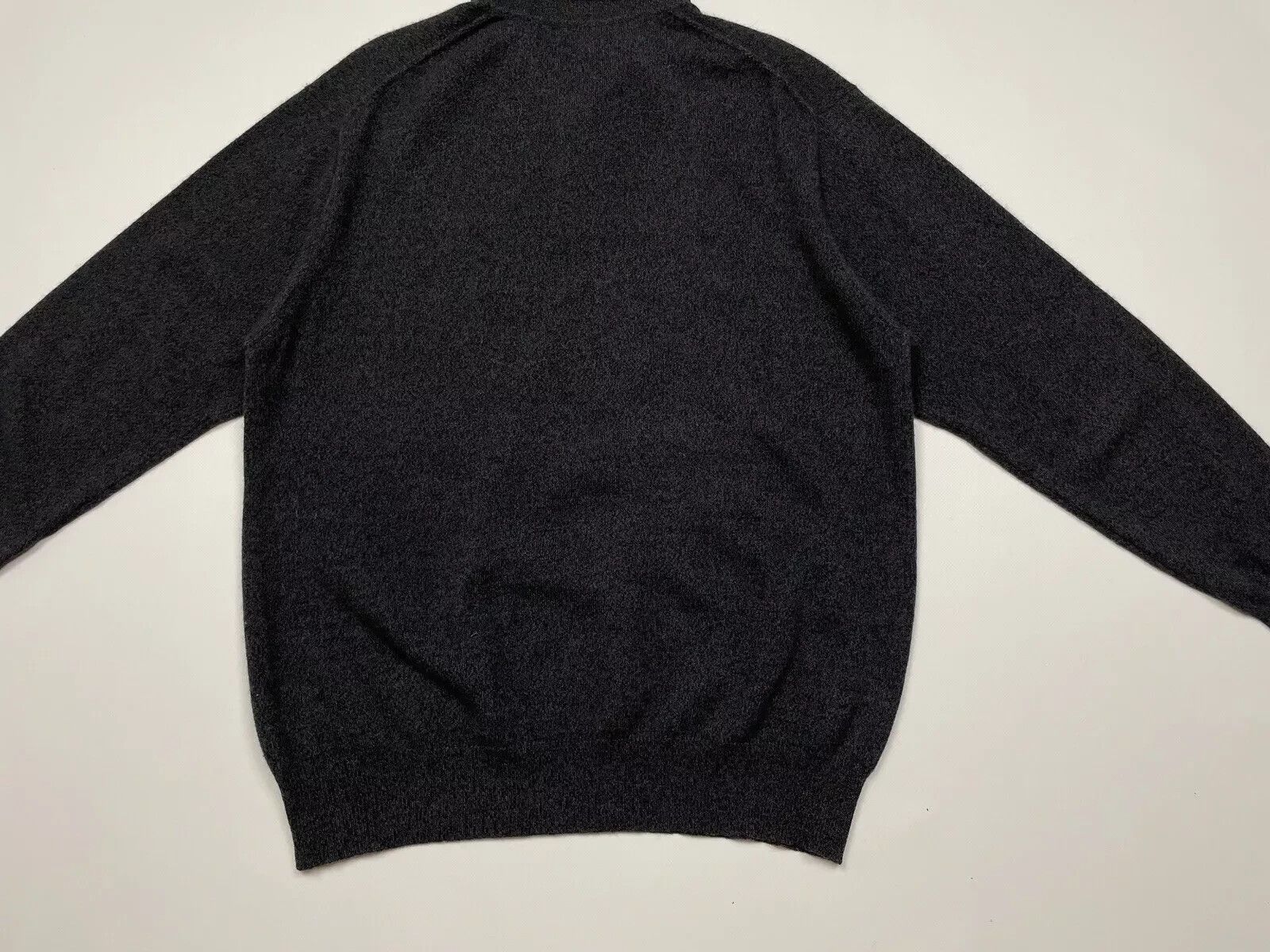 Vintage DORCE 1/4 ZIP SWEATER PULLOVER 100% CASHMERE MENS Size US L / EU 52-54 / 3 - 13 Thumbnail
