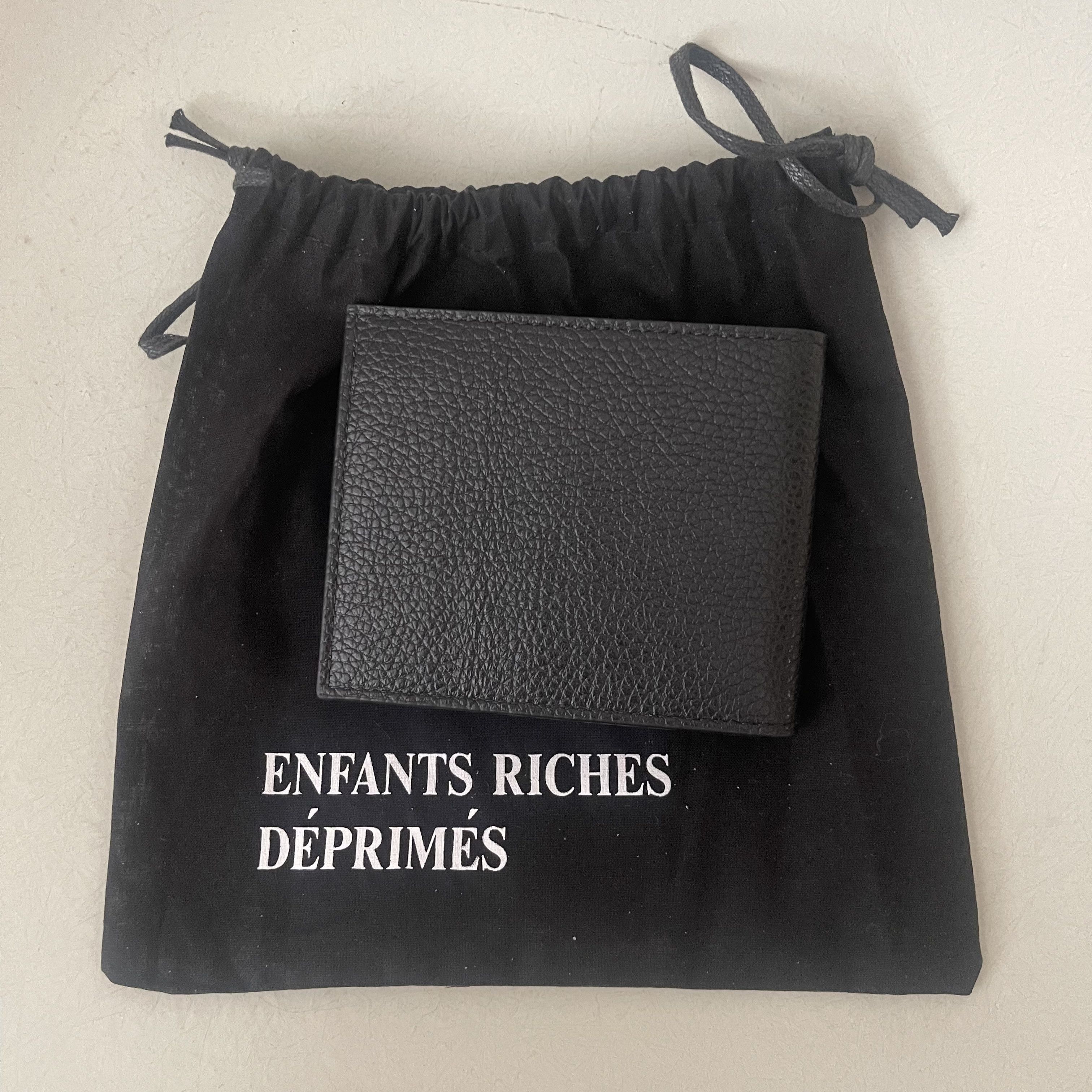 Enfants Riches Deprimes Logo Leather Billfold Wallet NEW Size ONE SIZE - 5 Thumbnail