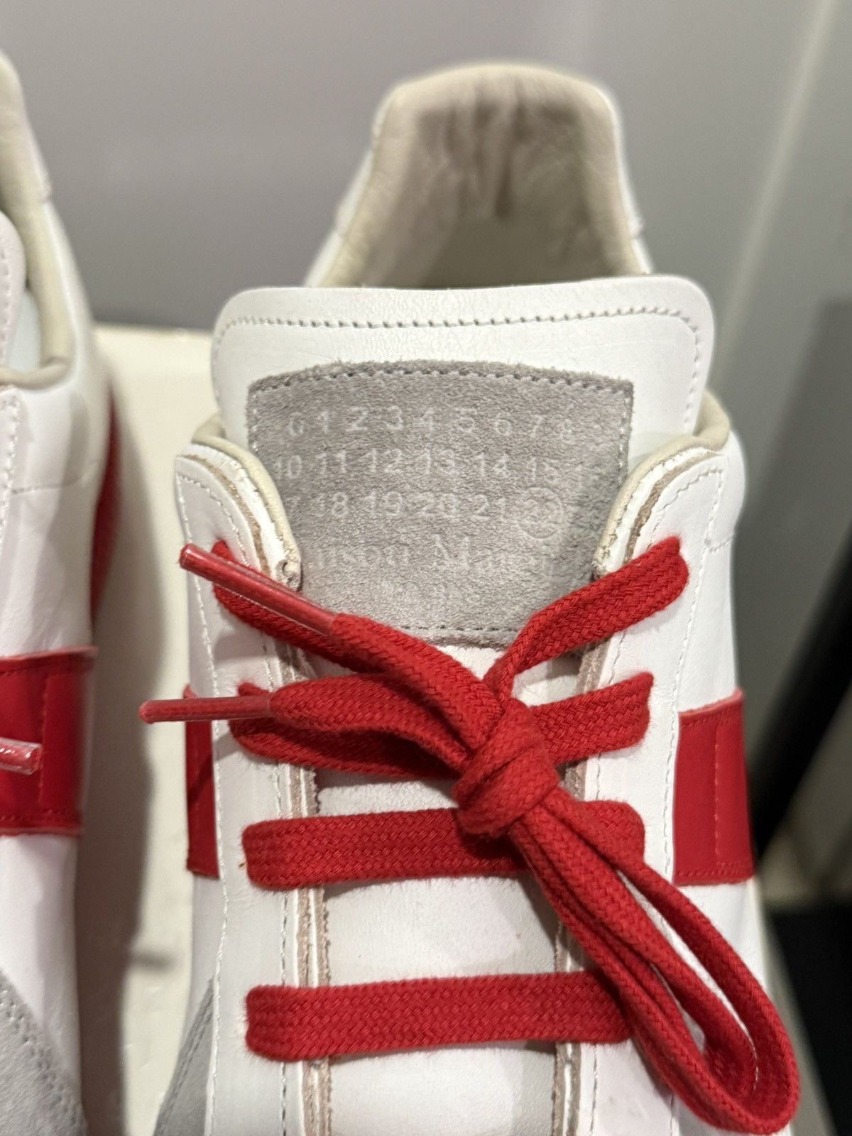 Maison Margiela Maison Margiela Red Replica Gat Size US 12 / EU 45 - 14 Thumbnail