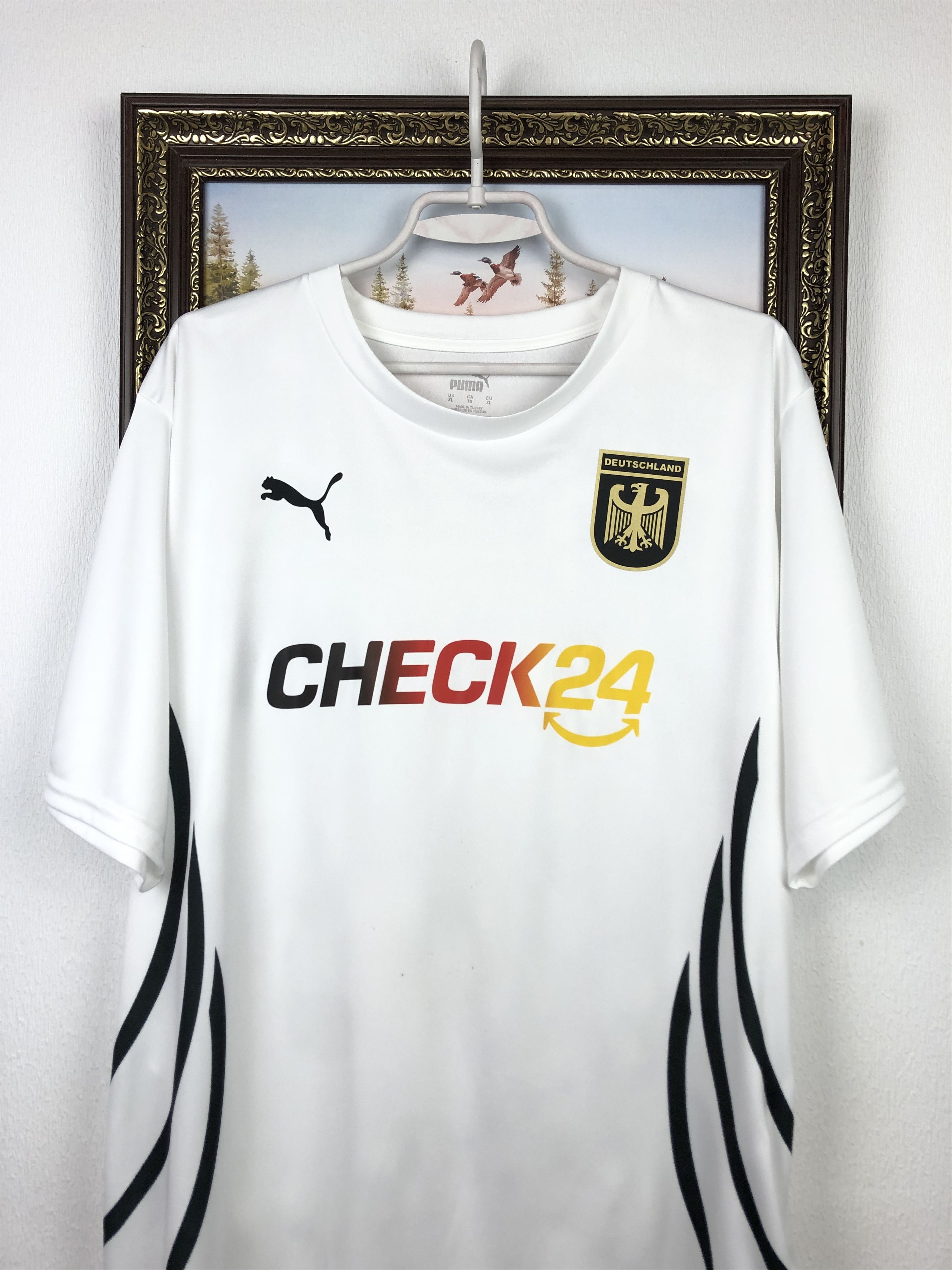 Puma Germany Deutschland Shirt Sport Athletic Jersey Tee Hype Size US XL / EU 56 / 4 - 2 Thumbnail