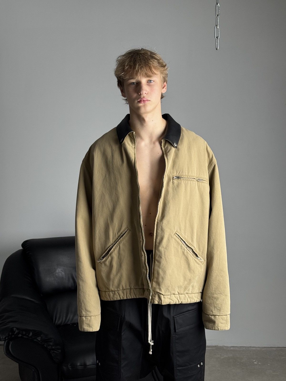 Balenciaga Balenciaga Detroit Canvas Jacket Size US S / EU 44-46 / 1 - 4 Thumbnail