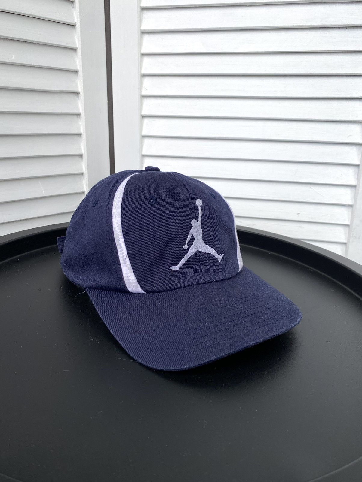 Jordan Brand × Nike × Vintage Vintage Nike Jordan Swoosh Hat Cap Size ONE SIZE - 1 Thumbnail