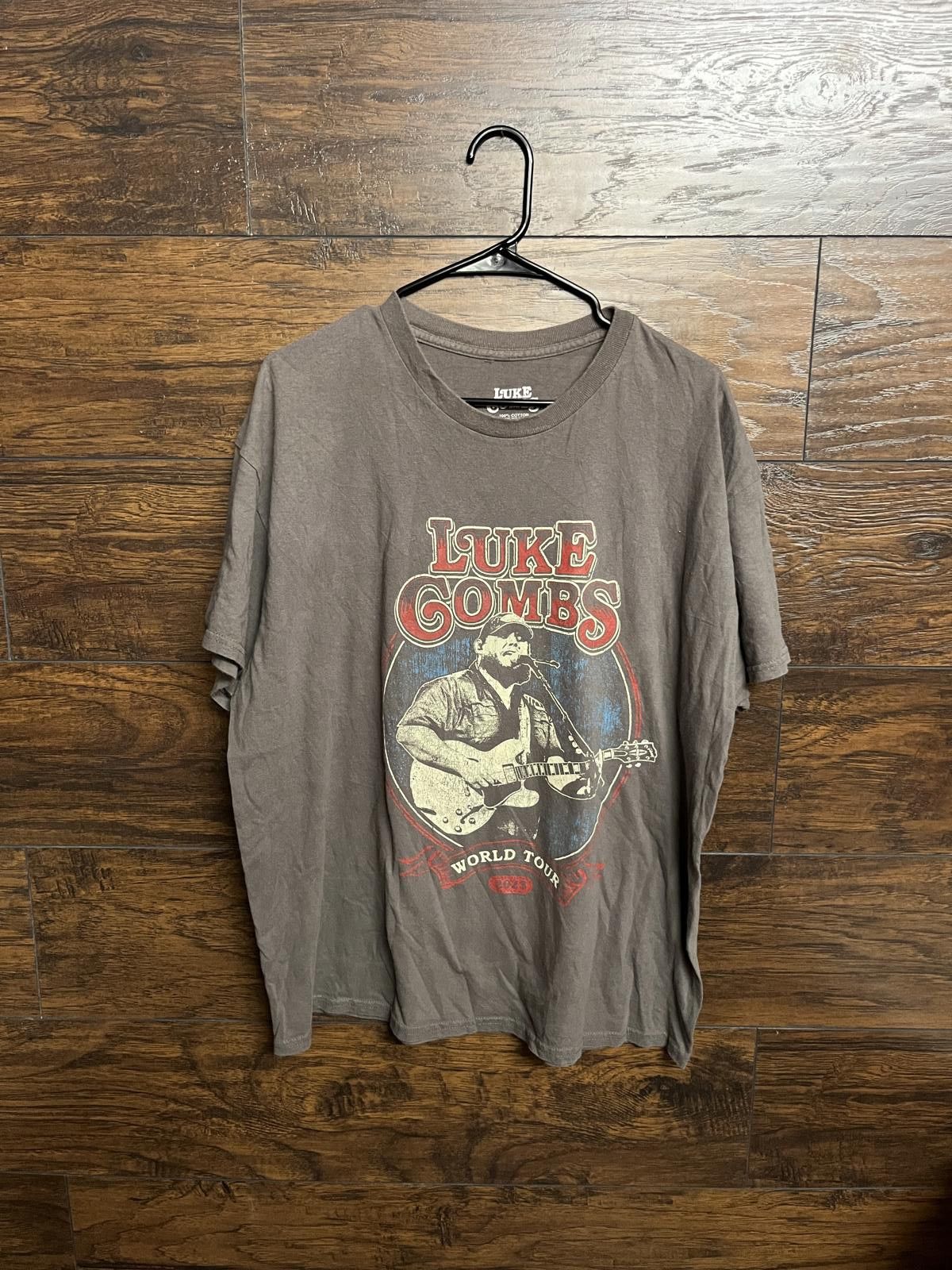 Designer Luke Combs 2023 World Tour Tour T-shirt - XL Size US XL / EU 56 / 4 - 1 Thumbnail
