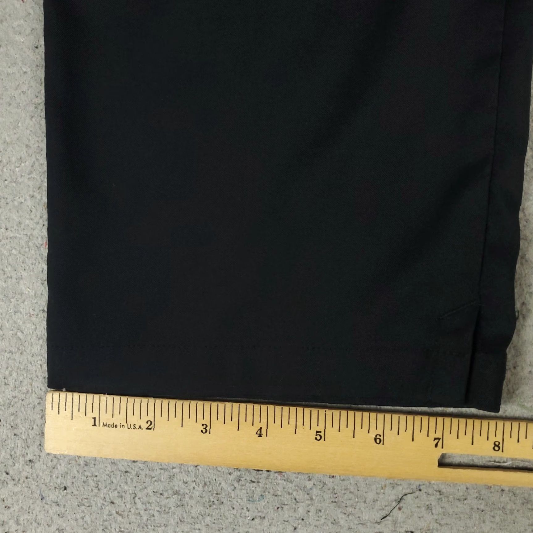 Nike Nike Pants Mens 36x30 Black Dri Fit Golf Flat Front Chino Trousers Size US 36 / EU 52 - 6 Thumbnail