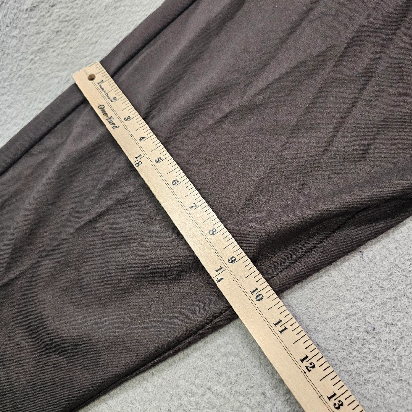 River Island River Island Pants Mens 32x28 Brown Tapered Casual Dress Trouser Slim Front Zip Hook Pockets Regular Inseam 28in Men Brown Dress Pants Size US 32 / EU 48 - 7 Thumbnail