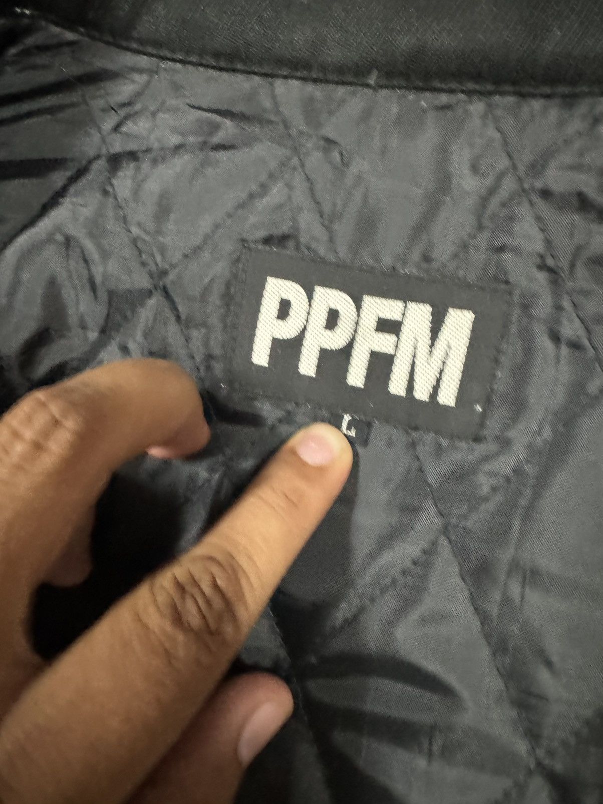 If Six Was Nine × PPFM × Vintage Vtg🔥Ppfm Buttoned Parka Black Jacket Hidden Pocket Size US L / EU 52-54 / 3 - 17 Thumbnail