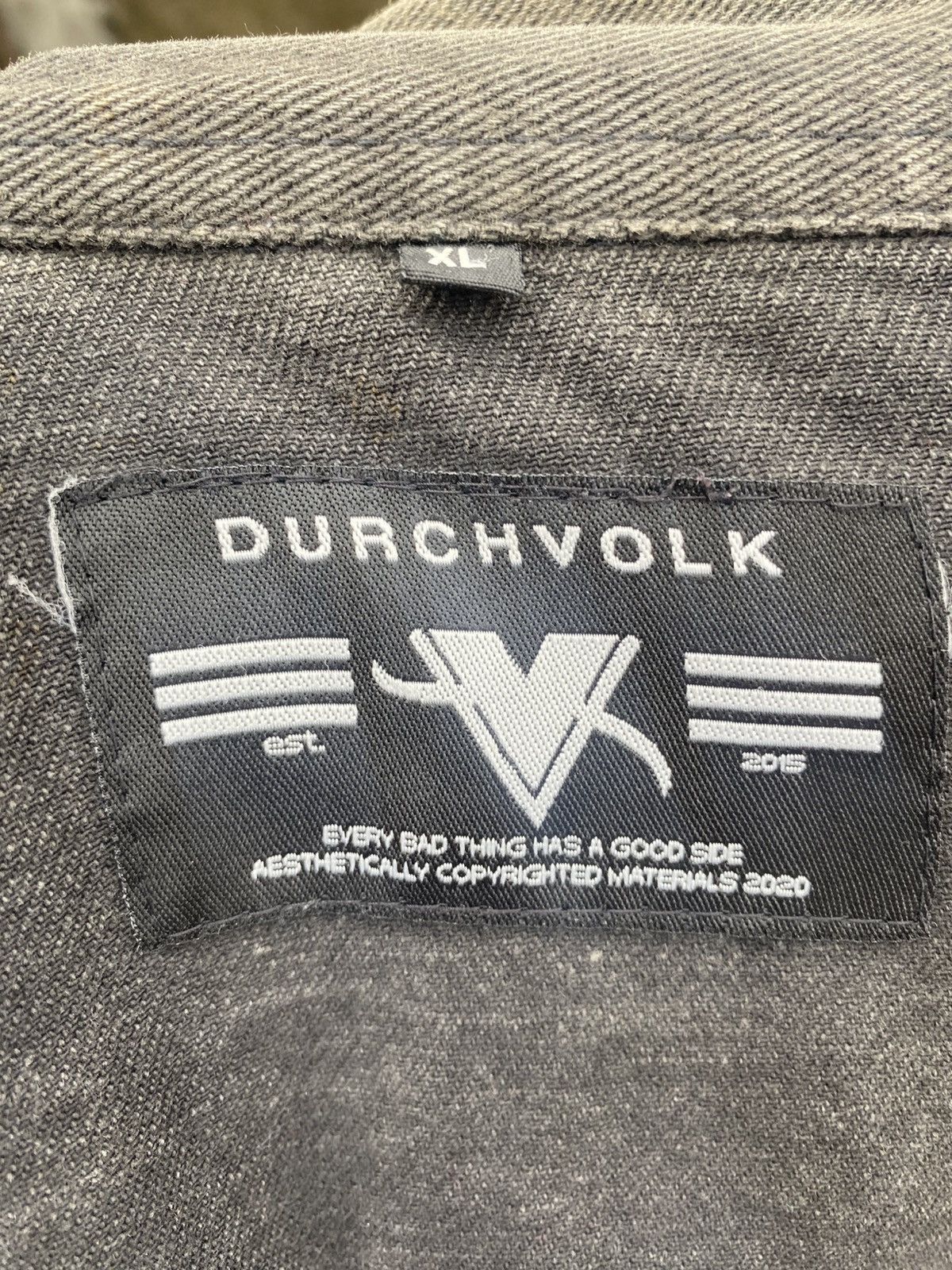 If Six Was Nine DURCHVOLK Unisex Denim Jacket with Painting Size US XL / EU 56 / 4 - 5 Thumbnail