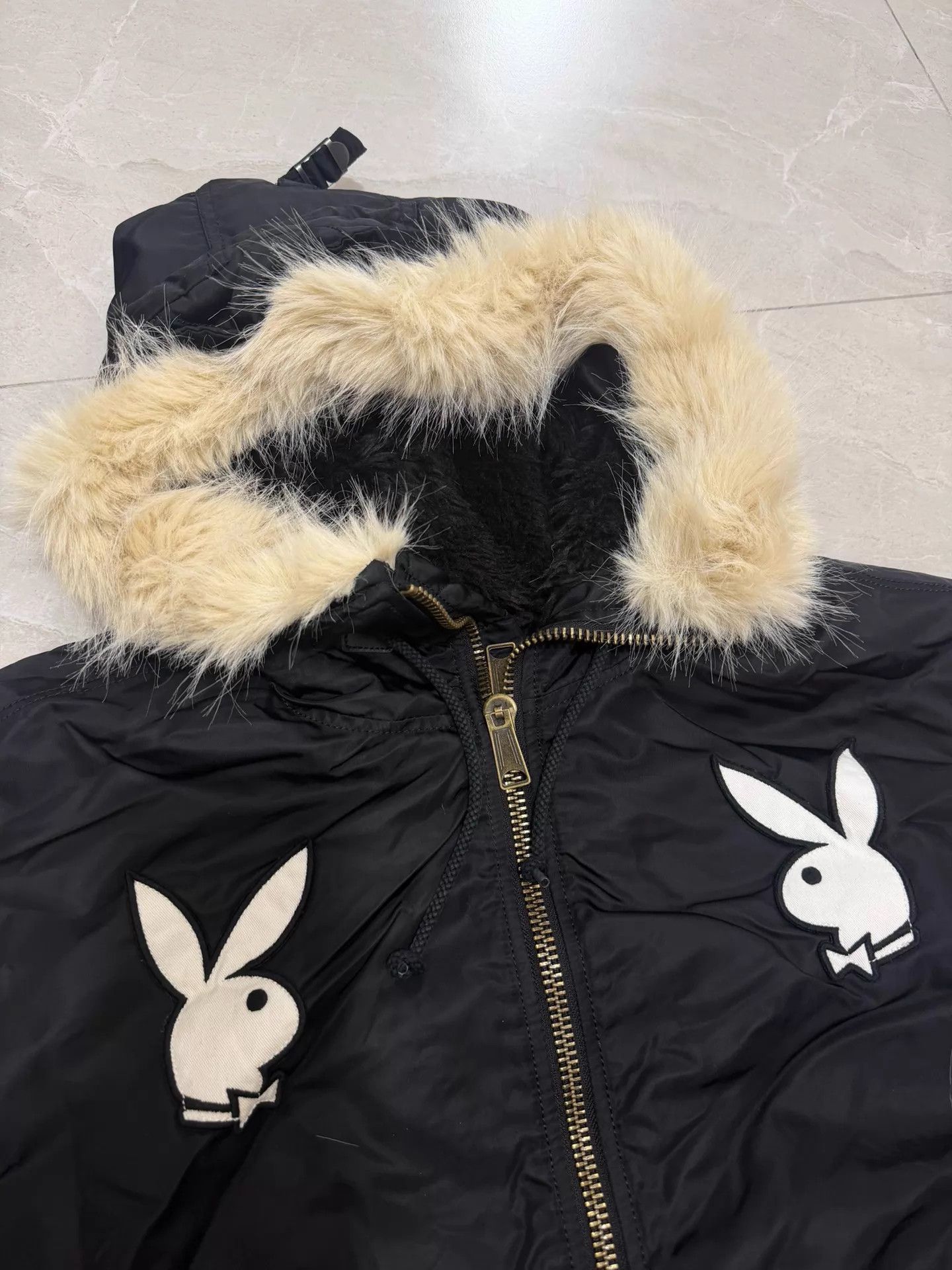 Supreme Supreme × Playboy Hooded MA-1 Black Unisex L Size US L / EU 52-54 / 3 - 2 Thumbnail