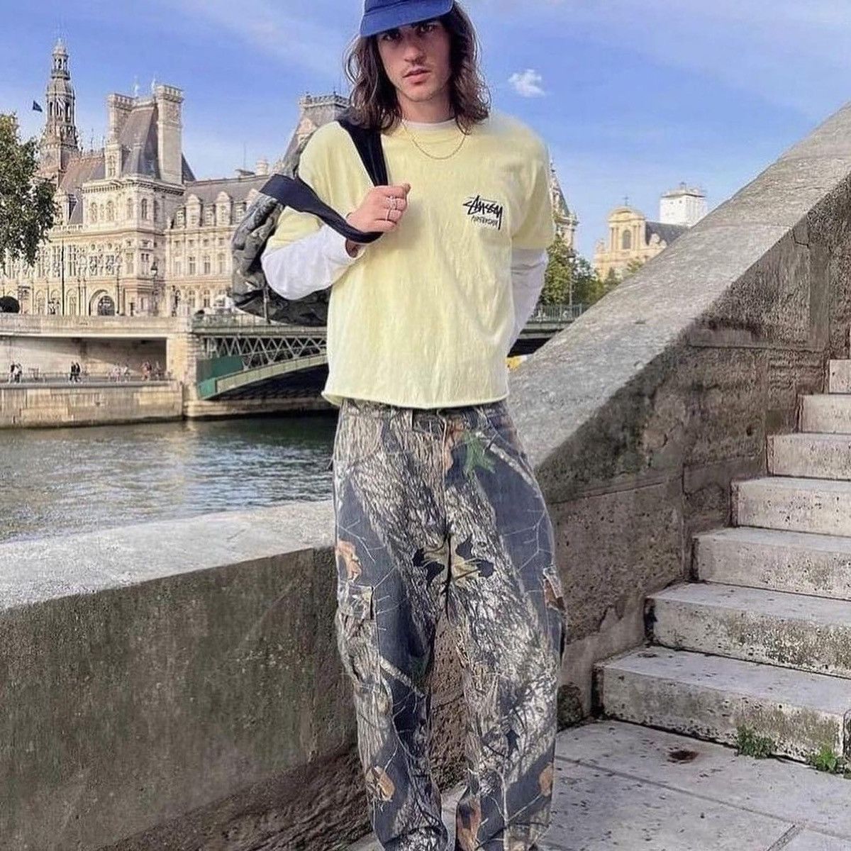 Carhartt × Realtree (40-34 adj.x30) Crazy Vintage Realtree Camo Cargo Pants Size US 34 / EU 50 - 6 Thumbnail