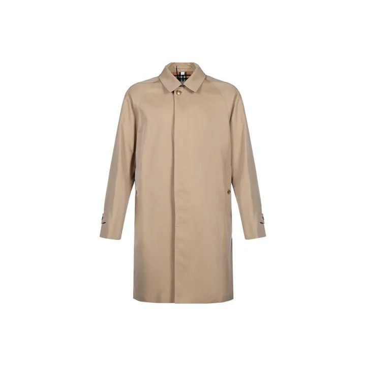 Burberry Burberry Honey Color Single-Breasted Trench Coat Size US L / EU 52-54 / 3 - 1 Thumbnail