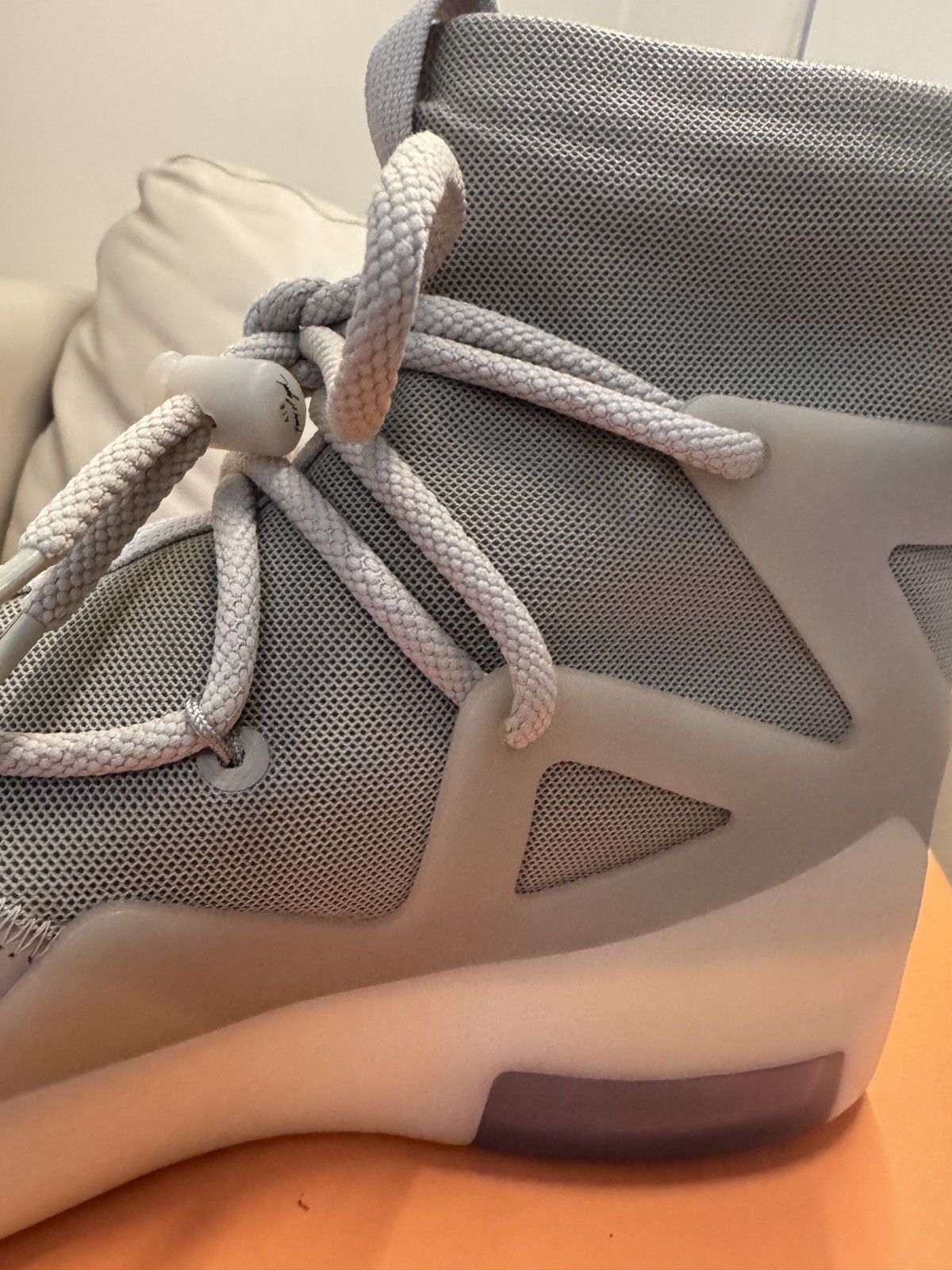 Fear of God × Nike Nike x Fear of god- Air fear of god 1 Oatmeal Size US 10 / EU 43 - 10 Thumbnail