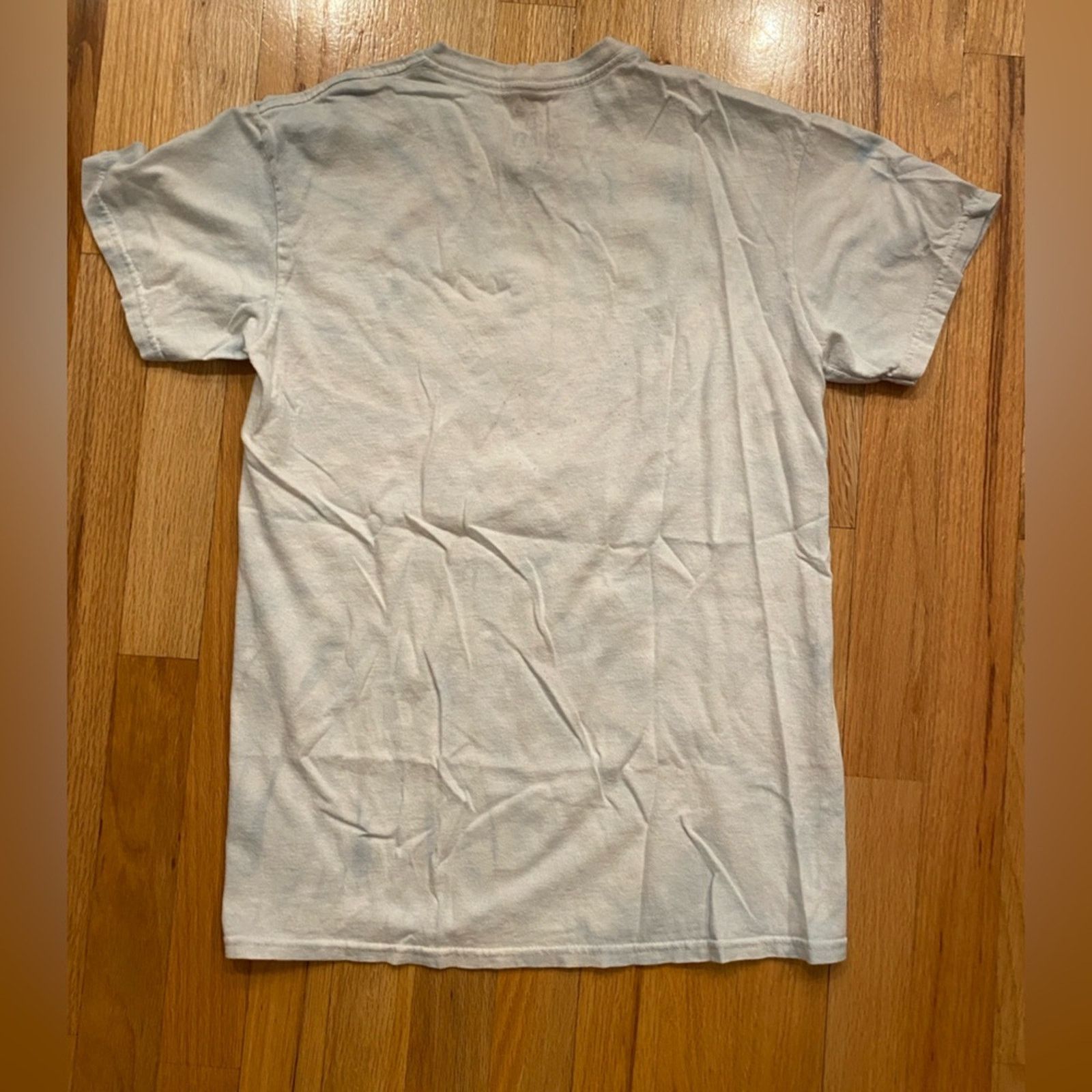 Urban Outfitters Be Kind Smiley World Woman T-Shirt - Light Blue Tie-Dye Size S / US 4 / IT 40 - 3 Thumbnail