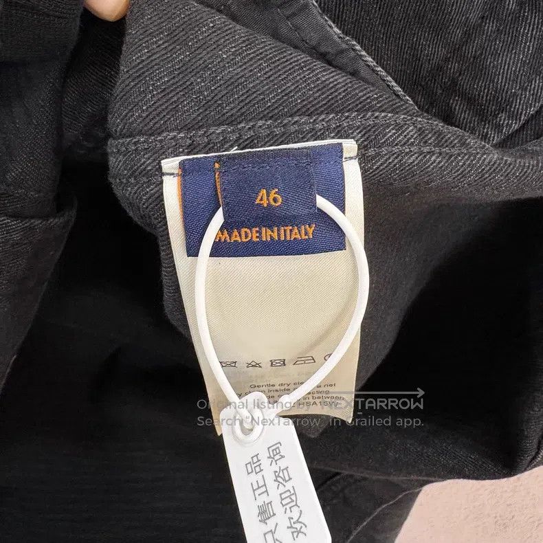 Louis Vuitton Louis Vuitton SS25 Capsule Series Full Logo Denim Jacket Size US S / EU 44-46 / 1 - 6 Thumbnail