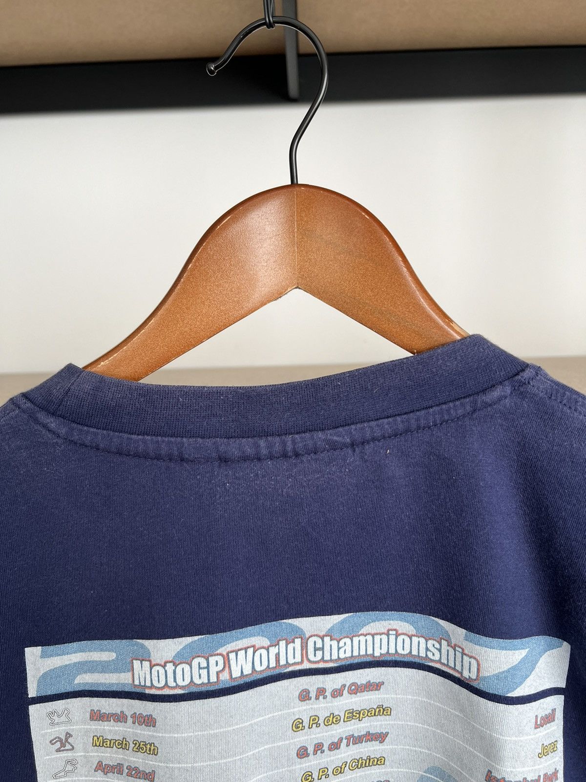 Vintage Vintage 2007 Motogp World Championship Valencia Moto Racing Size US L / EU 52-54 / 3 - 15 Thumbnail